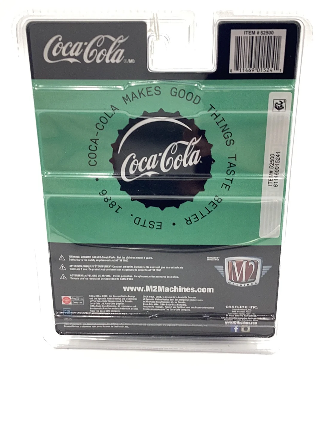 M2 Machines Coca Cola 1973 Chevrolet Cheyenne Super 30 A38 188D - Image 7