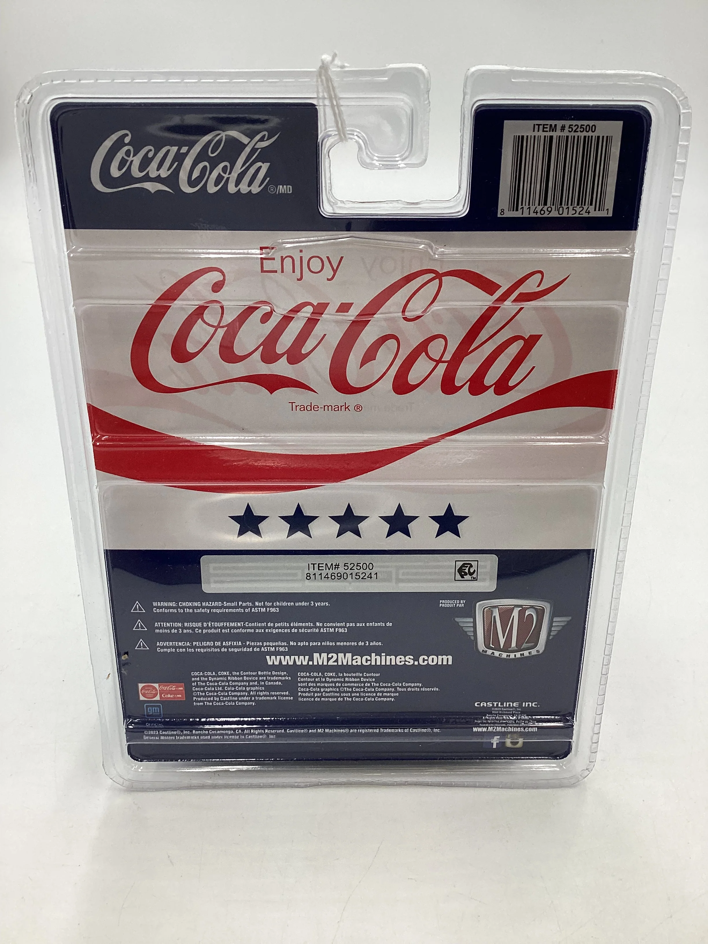 M2 Machines Coca Cola 1992 Chevrolet C1500 SS 454 A31 197D - Image 7