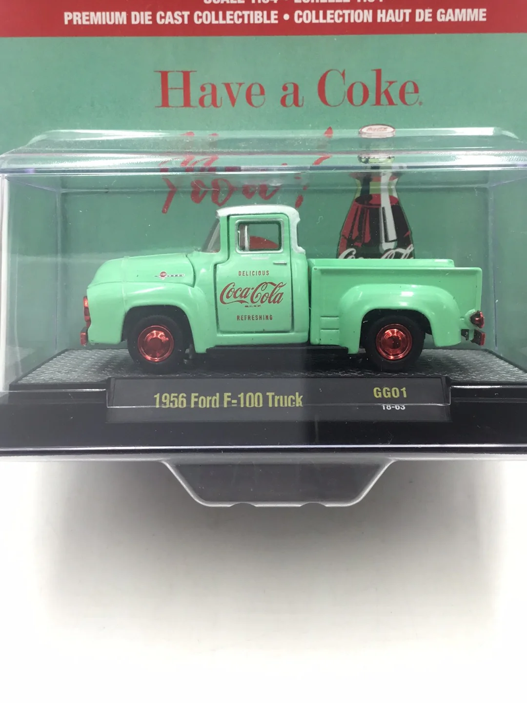 M2 Machines Coca Cola 1956 Ford F100 Chase GG01 - Image 2