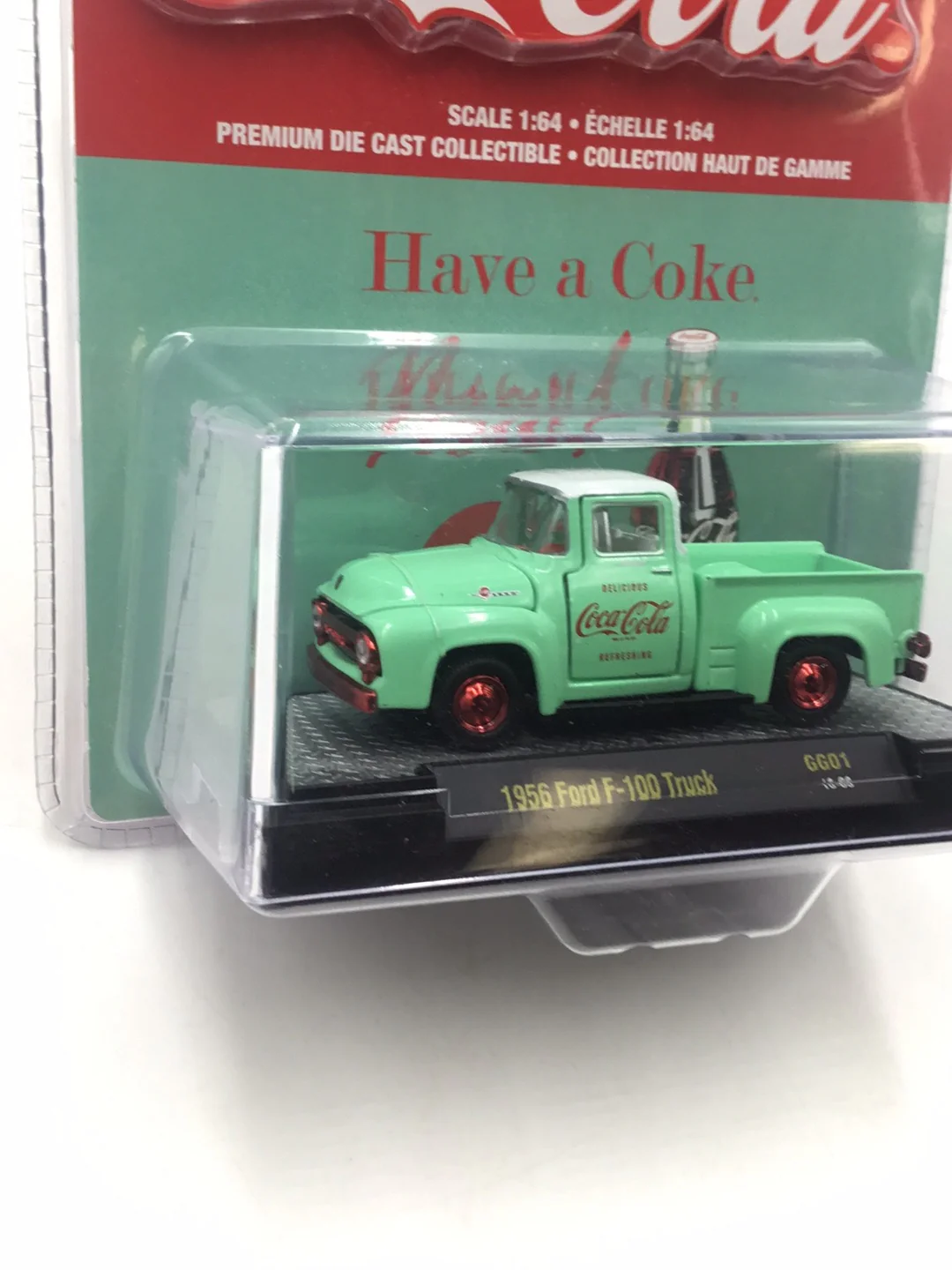 M2 Machines Coca Cola 1956 Ford F100 Chase GG01 - Image 3