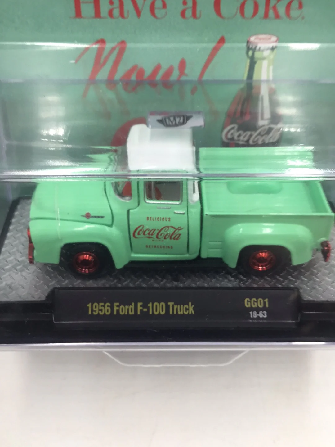 M2 Machines Coca Cola 1956 Ford F100 Chase GG01 - Image 5