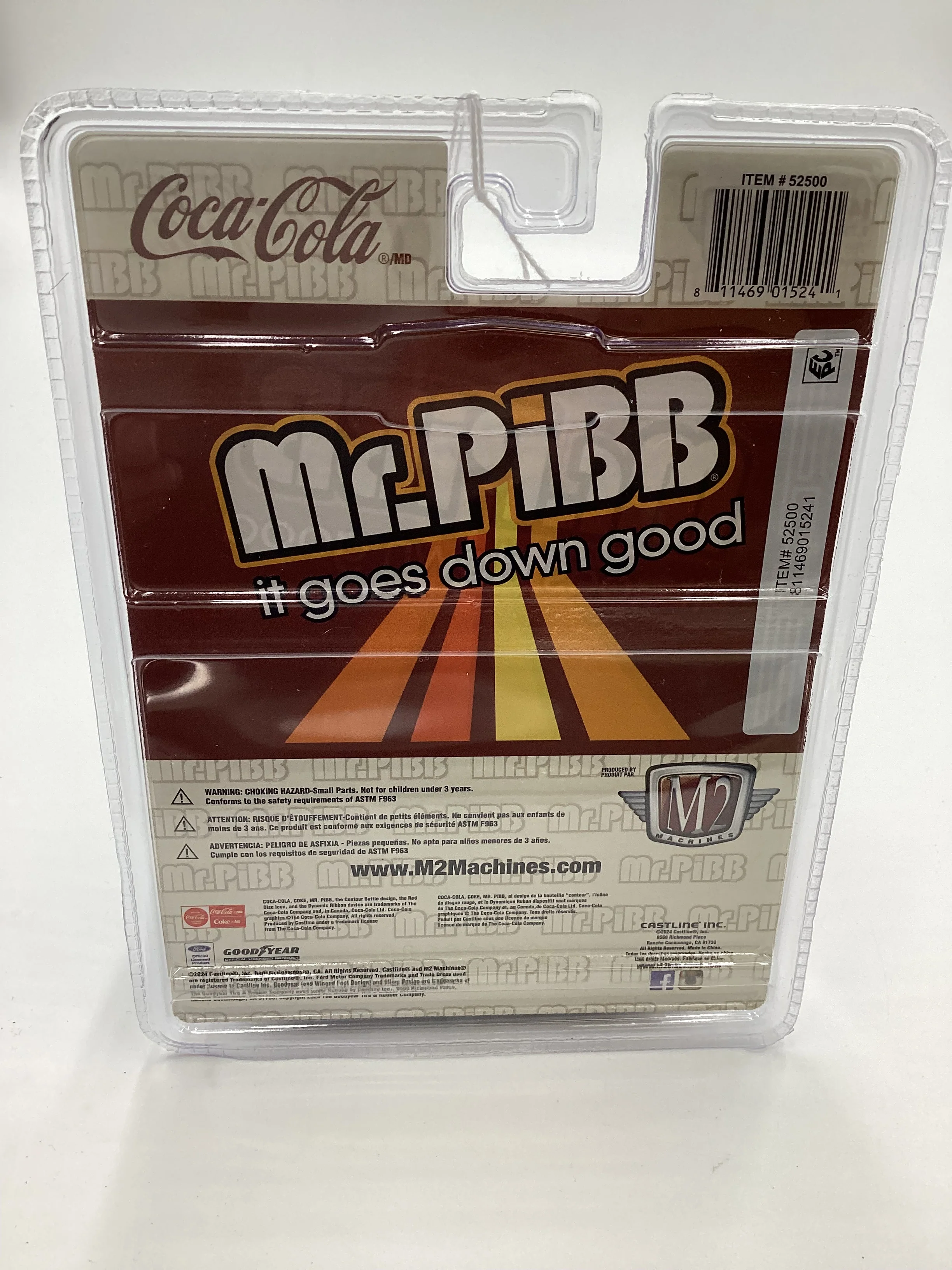 M2 Machines Coca Cola Mr. Pibb 1970 Ford Torino Cobra Brown CHASE A46 - Image 7
