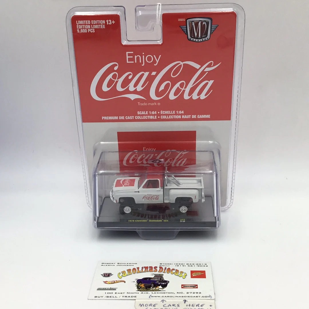 M2 Machines Coke 1976 Chevrolet Scottsdale  4x4 A12 198A