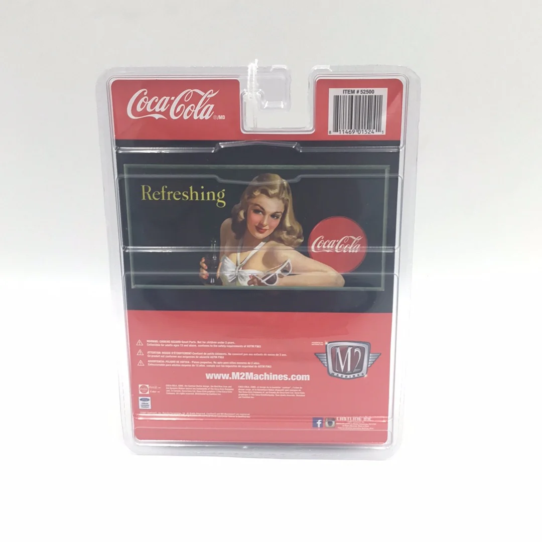 M2 Machines Coke Coca Cola 1949 Mercury Coupe BB03 205A - Image 4