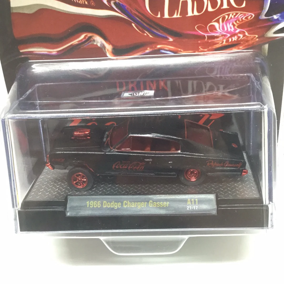 M2 Machines Coke Coca Cola 1966 Dodge Charger Gasser CHASE A11 - Image 2