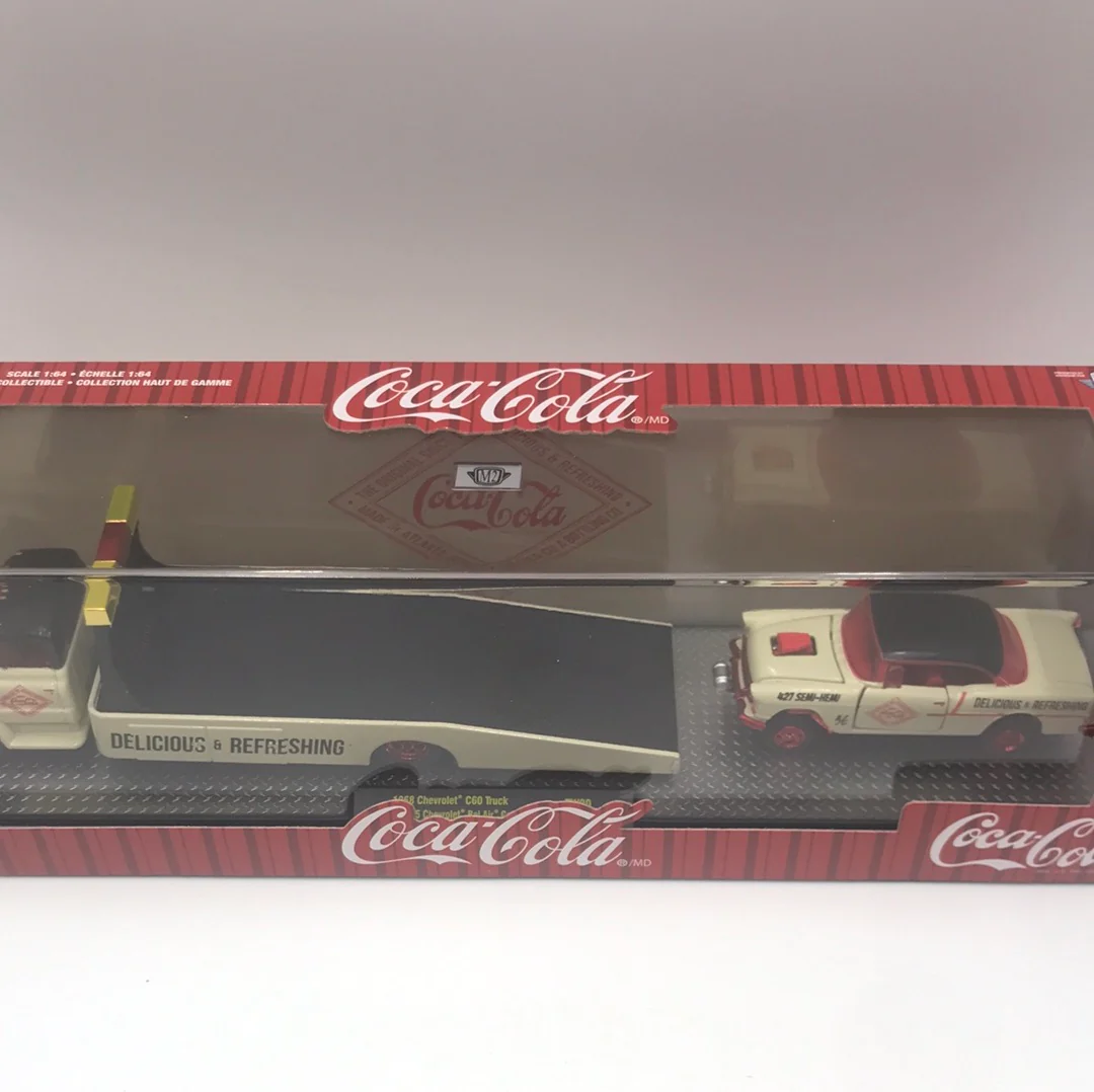M2 Machines Coke haulers 1968 Chevrolet C60 Truck & 1955 Chevrolet Bel Air Gasser CHASE TW20 - Image 4