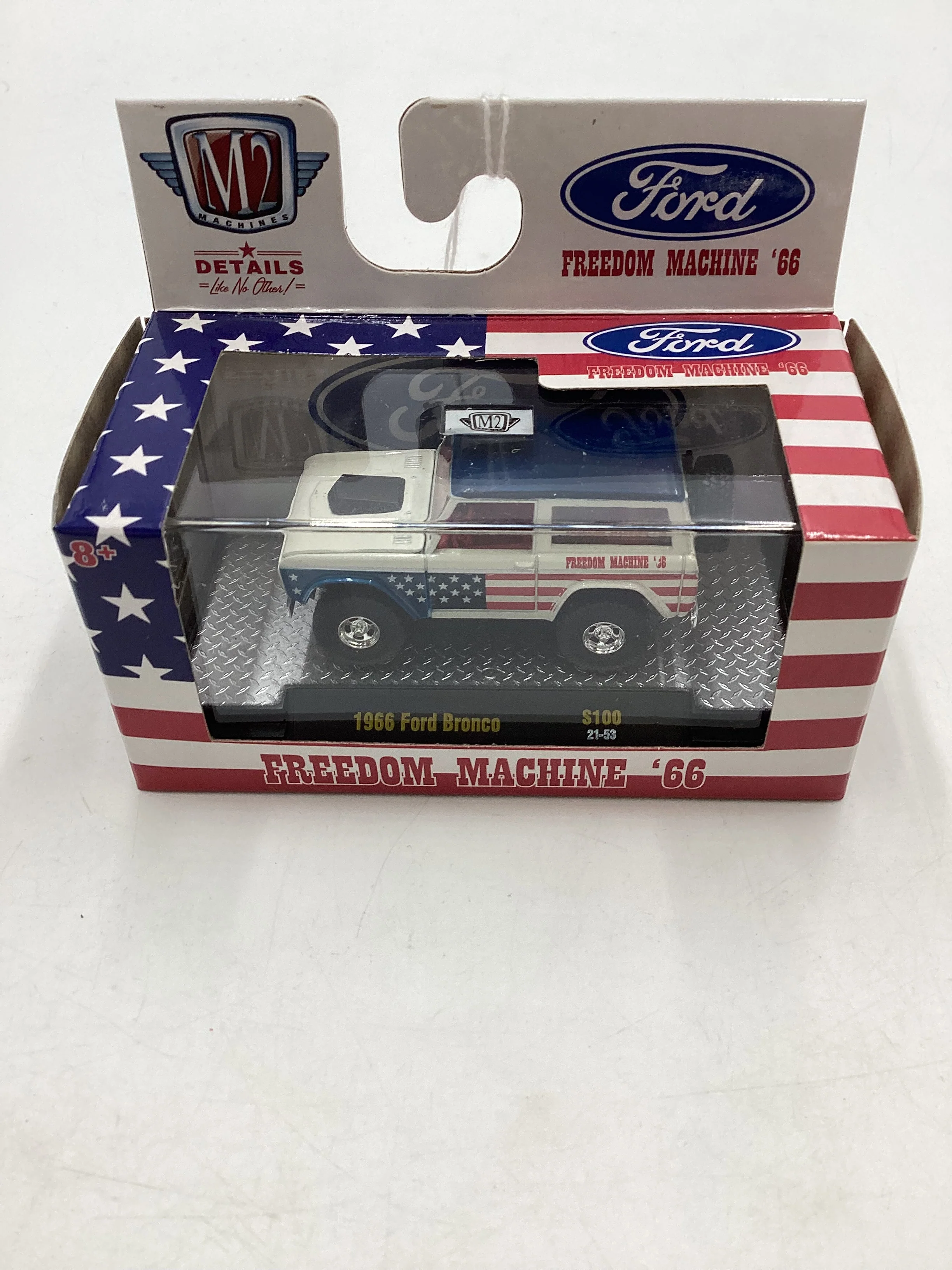 M2 Machines Freedom Machine 1966 Ford Bronco oreillys exclusive S100 - Image 2