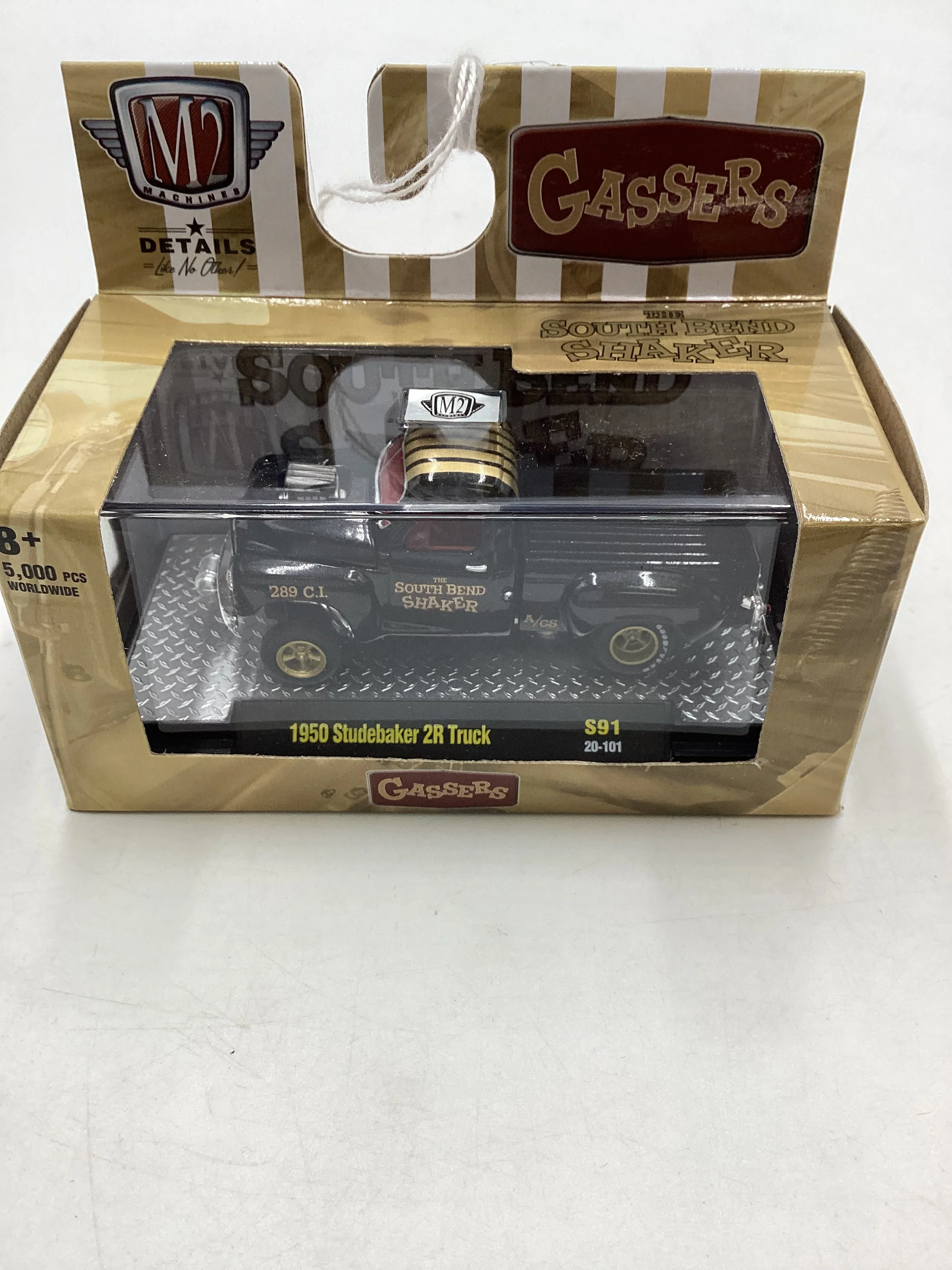 M2 Machines Gassers S91 1950 Studebaker 2R Truck Black - Image 2
