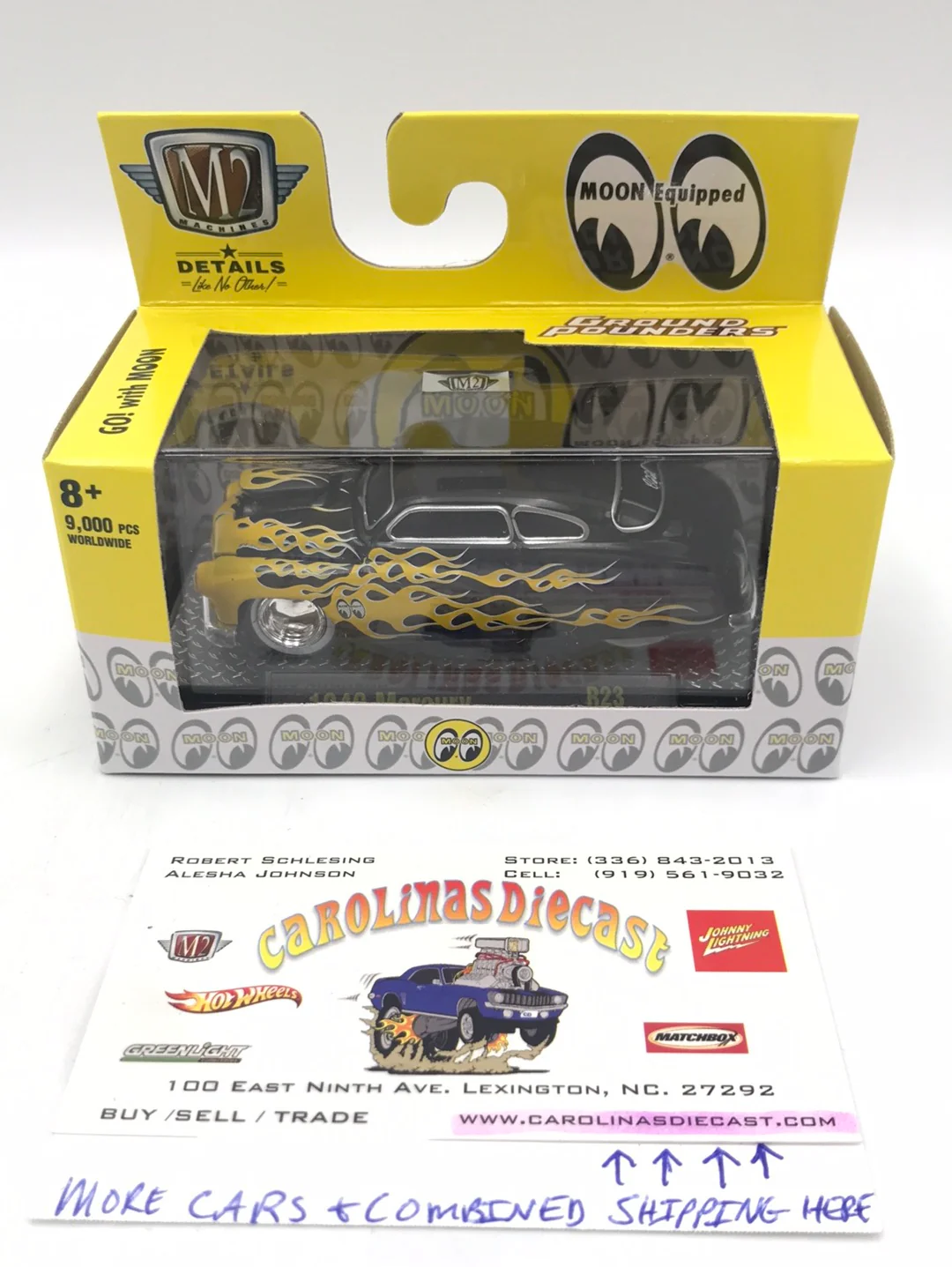 M2 Machines Ground Pounders 1949 Mercury Mooneyes R23