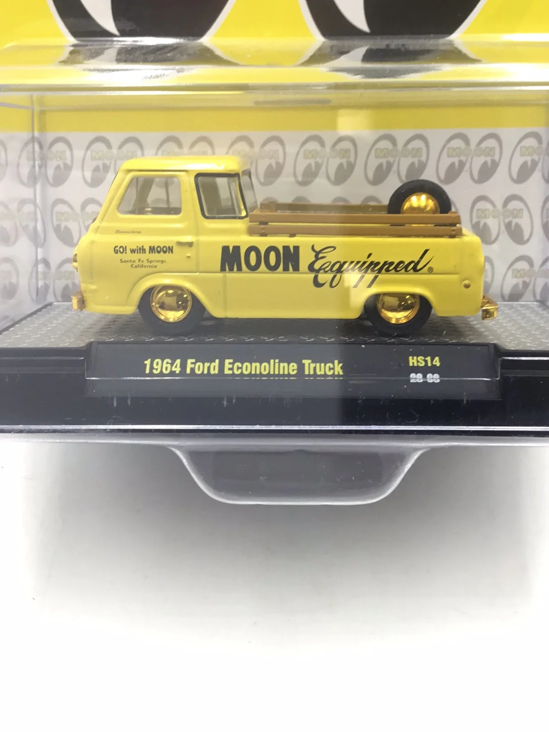 M2 MACHINES HOBBY EXCLUSIVE 1964 FORD ECONOLINE TRUCK MOONEYES CHASE HS14 - Image 2