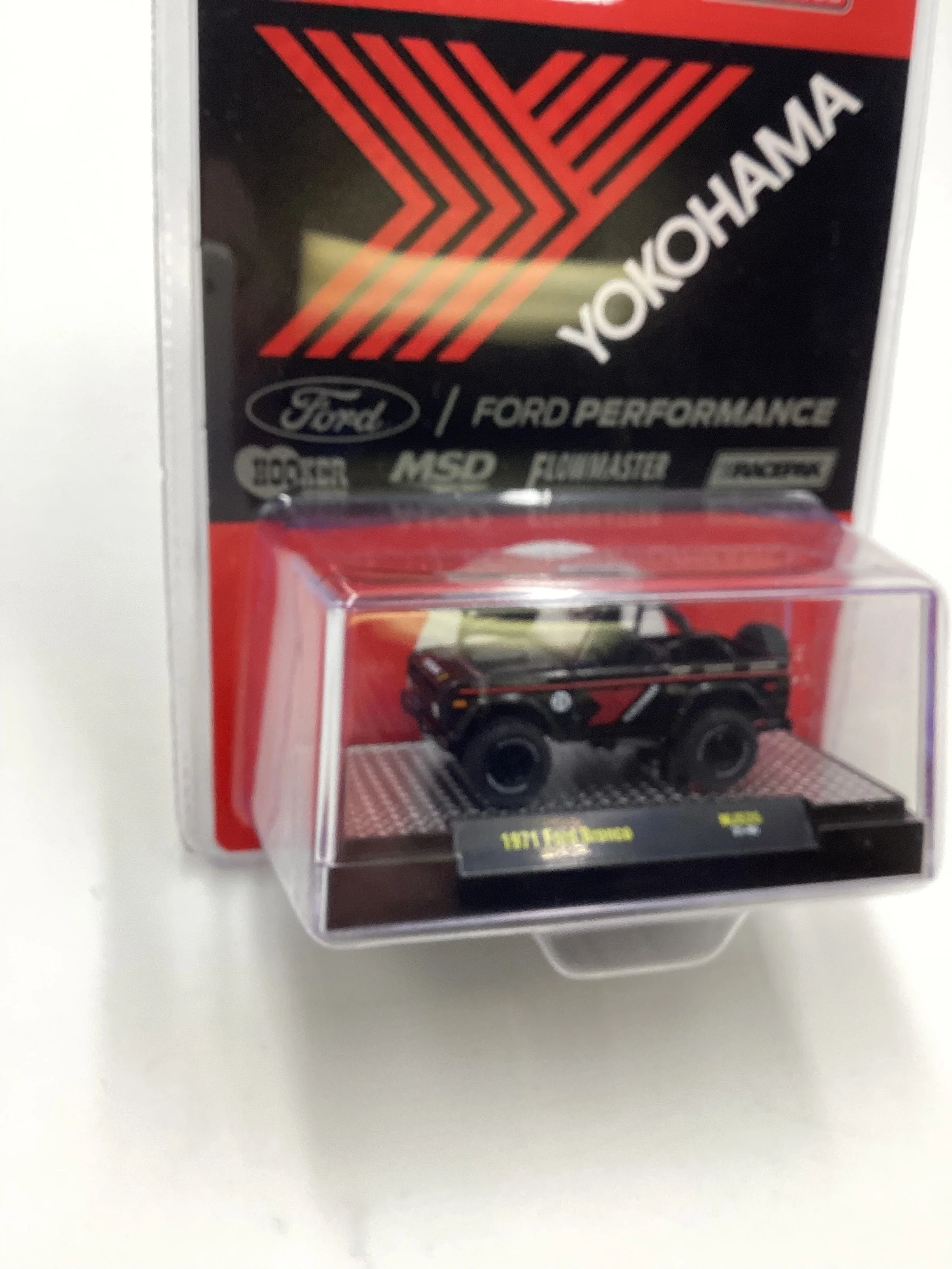 M2 Machines MiJo exclusive 1971 Ford Bronco Black Yokohama MJS35 196A - Image 5