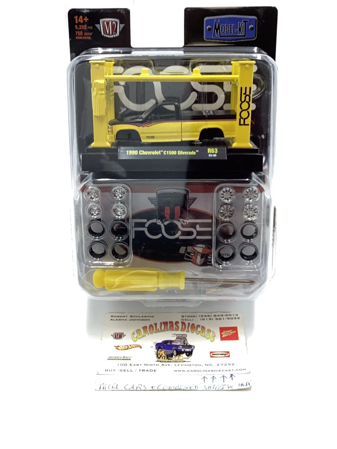 M2 Machines Model Kit 1990 Chevrolet C1500 Silverado R63