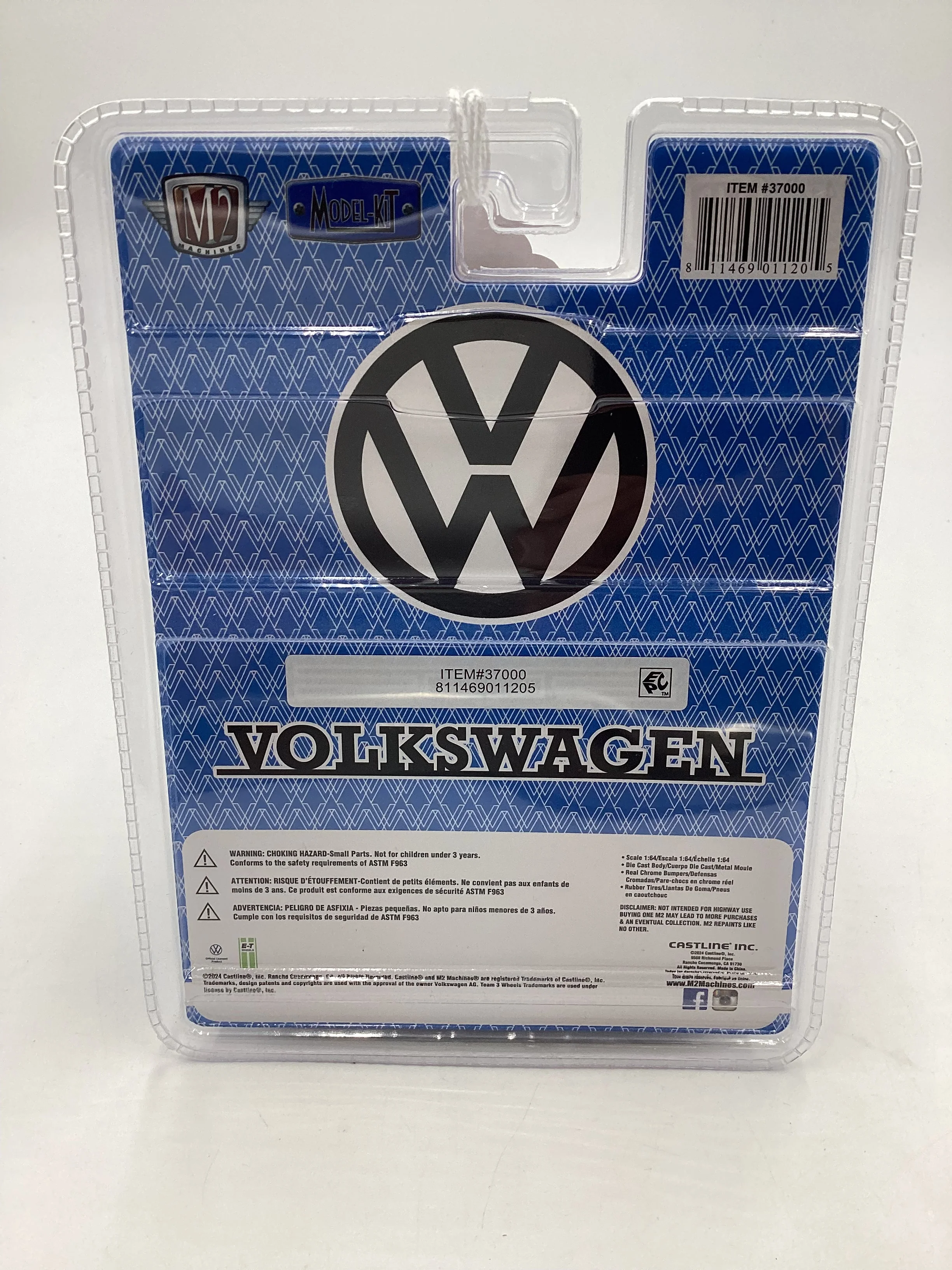 M2 MACHINES model kit CHASE 1/750 1953 VW Beetle Deluxe USA Model WMTS04 - Image 9
