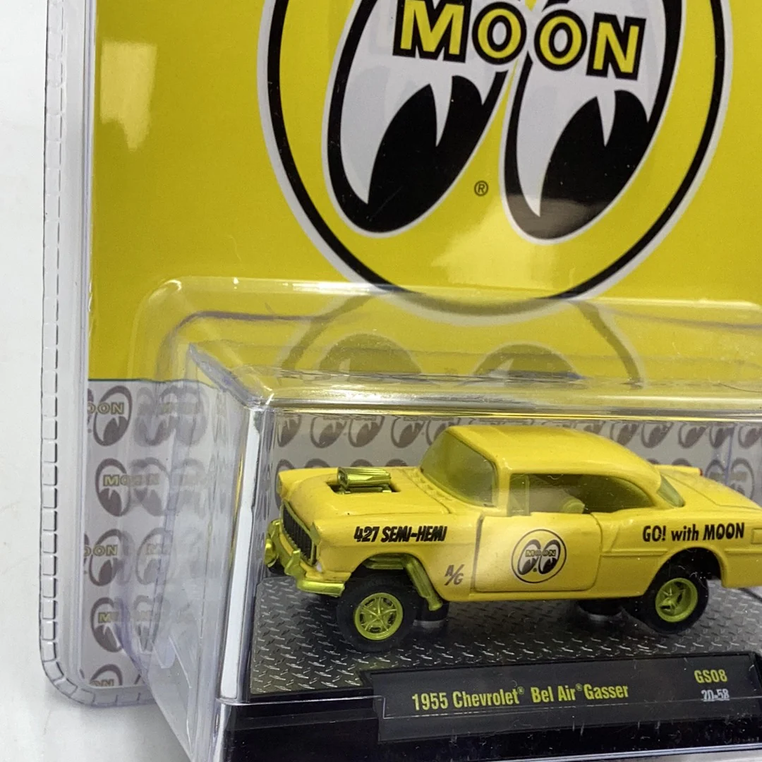 M2 Machines moon eyes Chase 1955 Chevrolet Bel Air Gasser mooneyes GS08 - Image 3