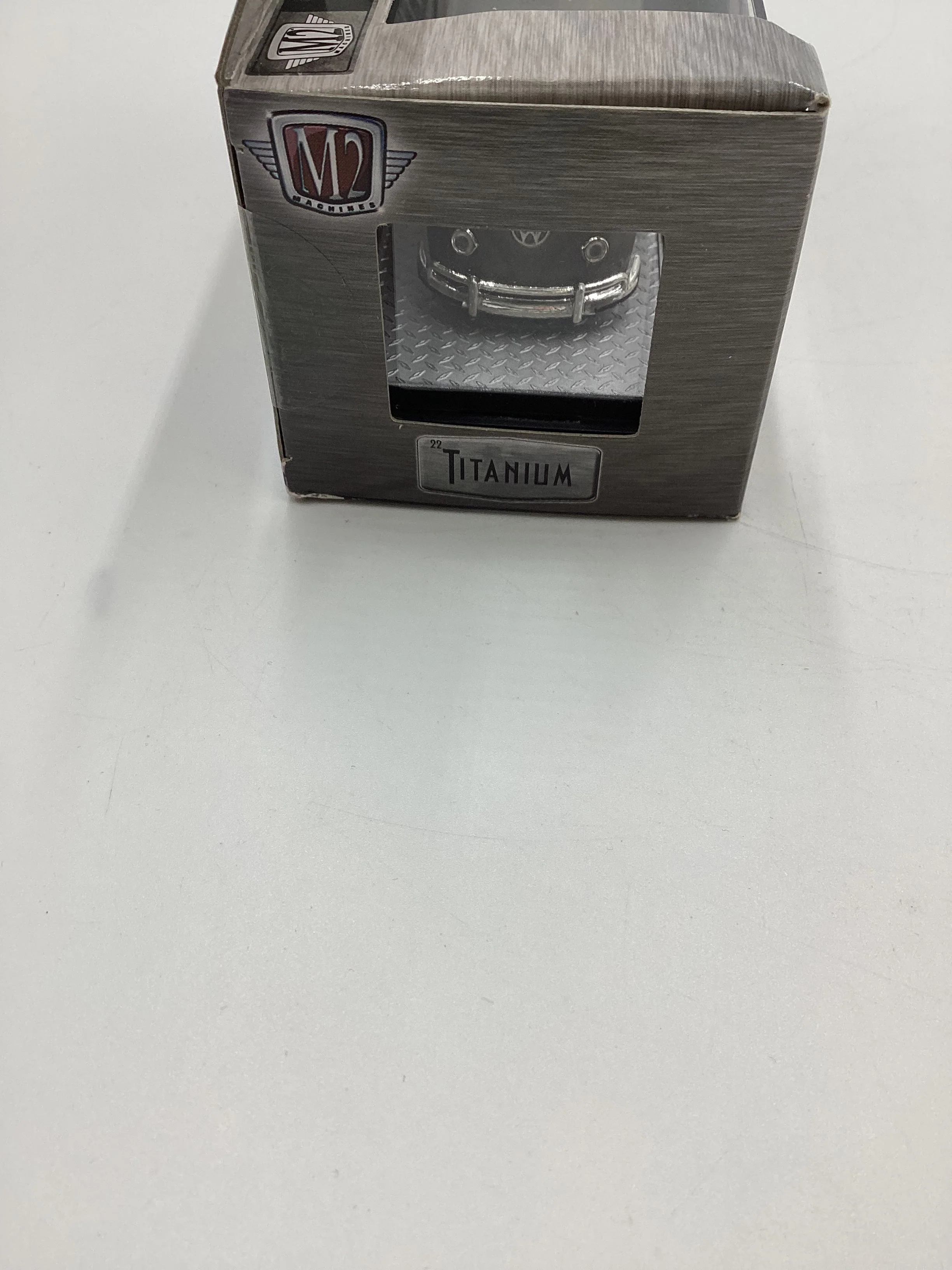 M2 Machines Titanium 1/5880 1960 VW Double Cab truck USA Model Gray Tl01 - Image 6