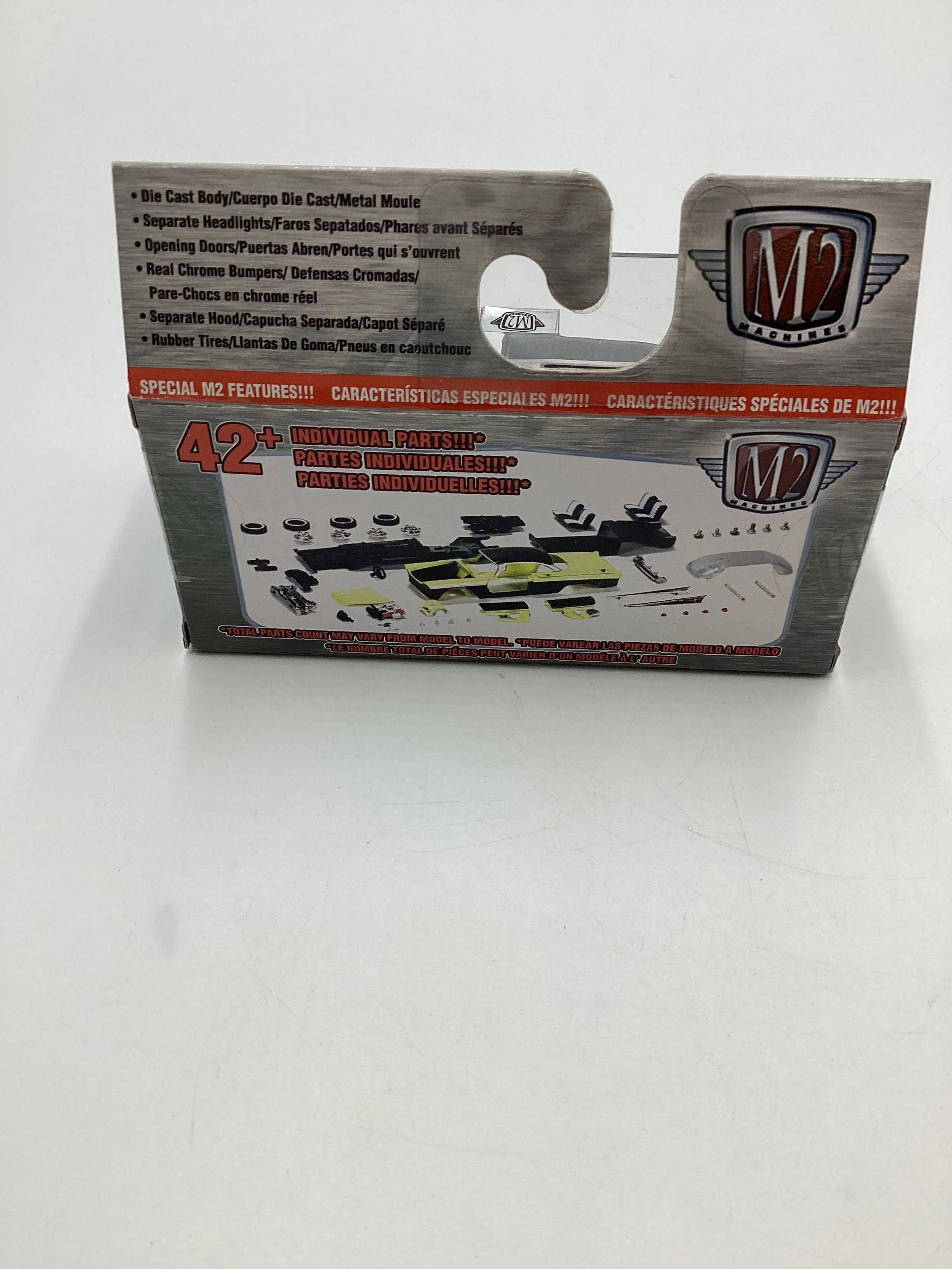 M2 Machines Titanium 1/5880 1960 VW Double Cab truck USA Model Gray Tl01 - Image 7