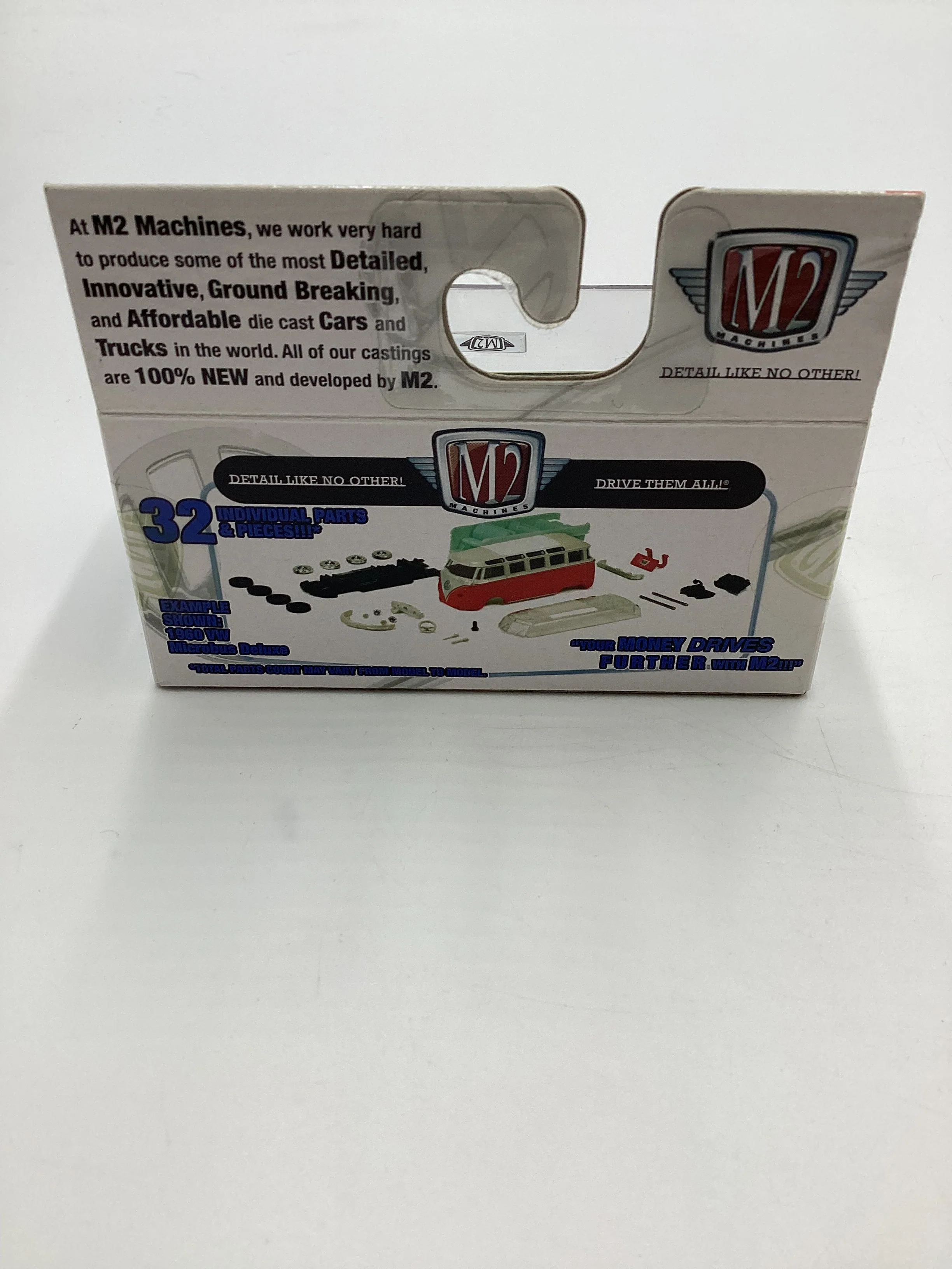 M2 Machines Walmart Exclusive 1954 VW Beetle Deluxe USA Model VWS01 Chase with protector (2) - Image 6