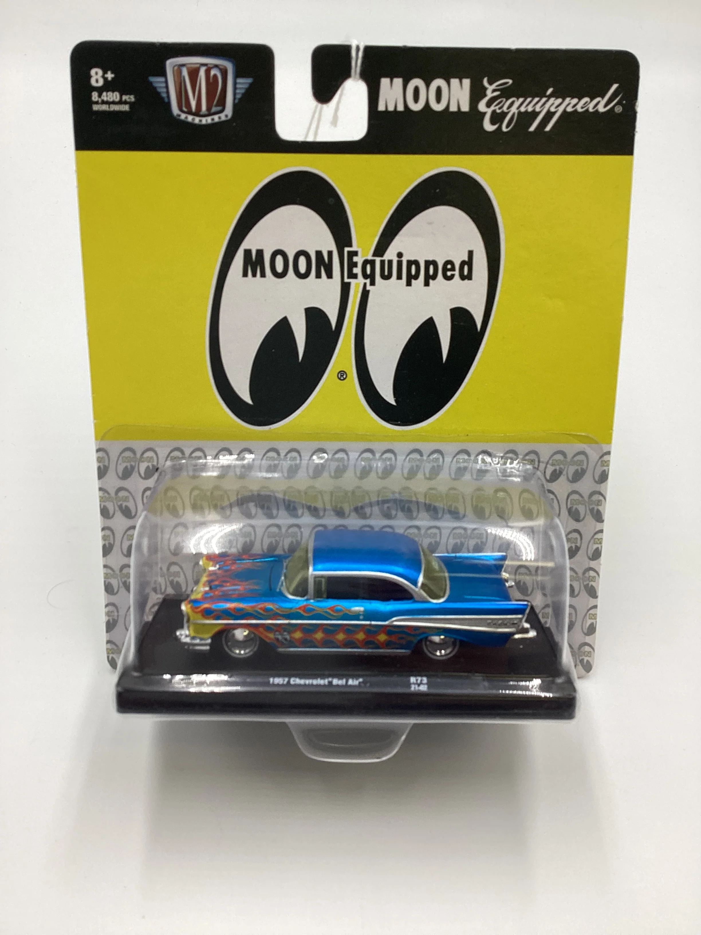 M2 Machines Moon Equipped 1957 Chevrolet Bel Air R73 198A - Image 2