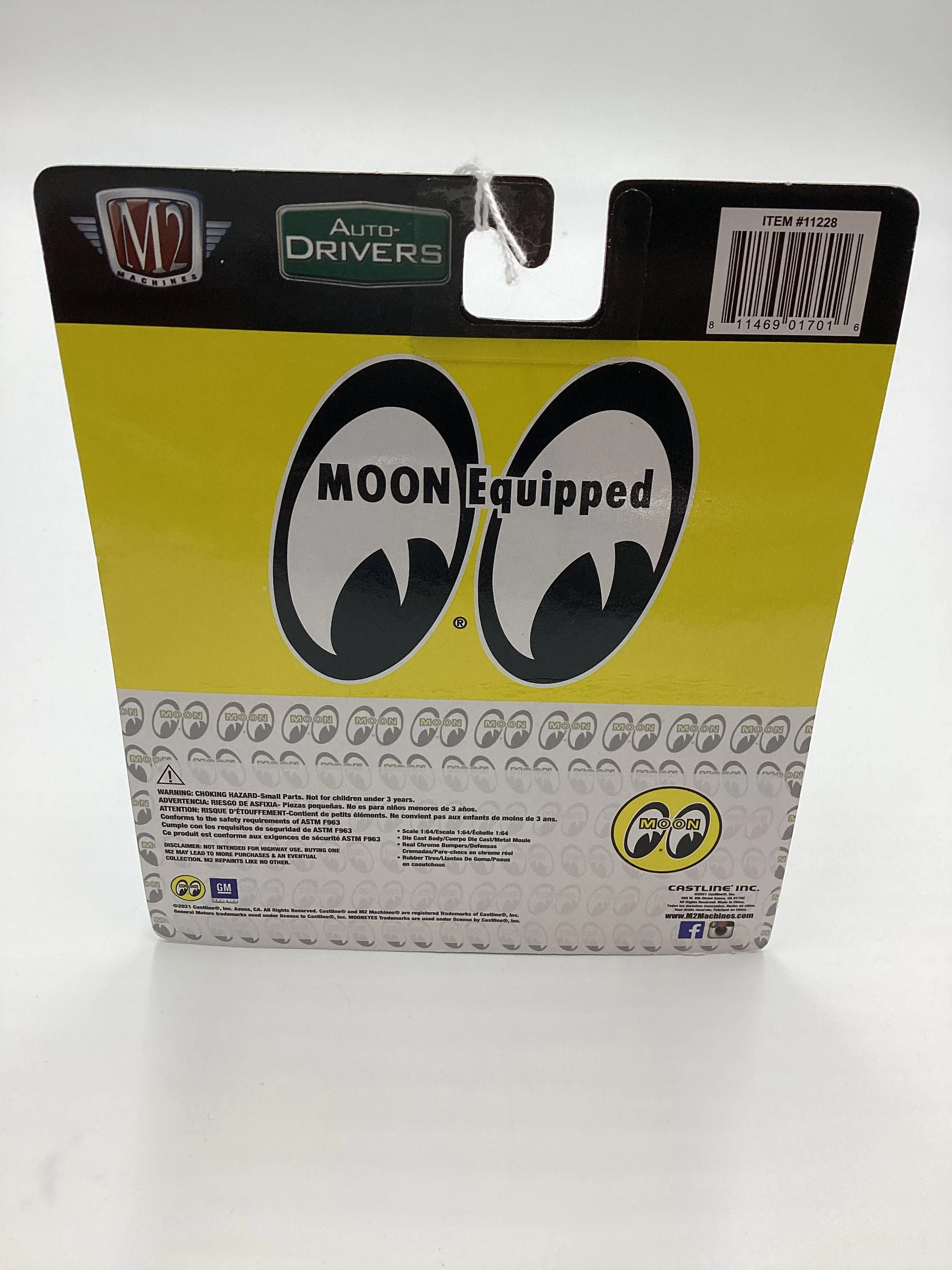 M2 Machines Moon Equipped 1957 Chevrolet Bel Air R73 198A - Image 7