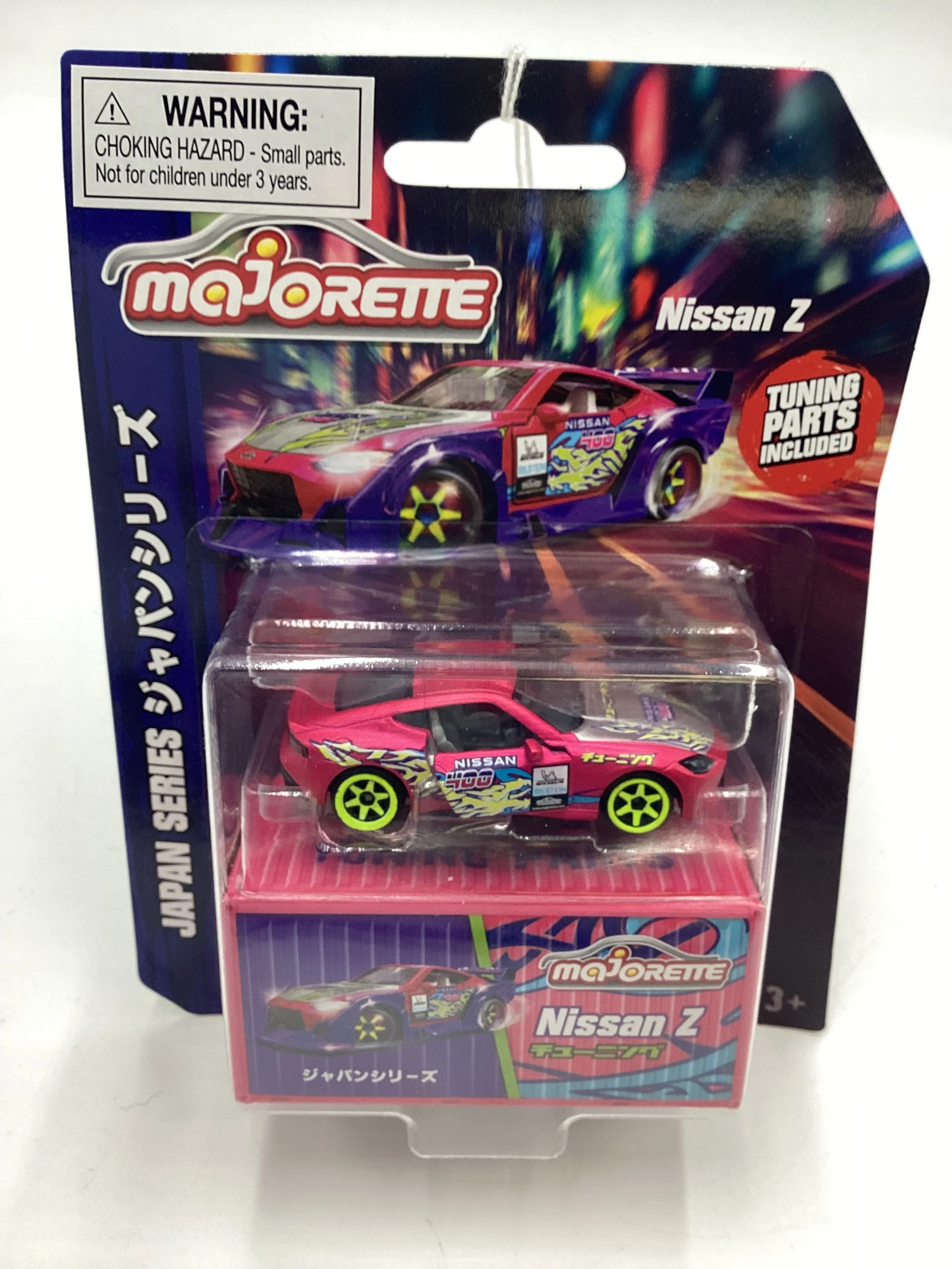 2024 Majorette Japan Series Nissan Z Pink 110D - Image 2