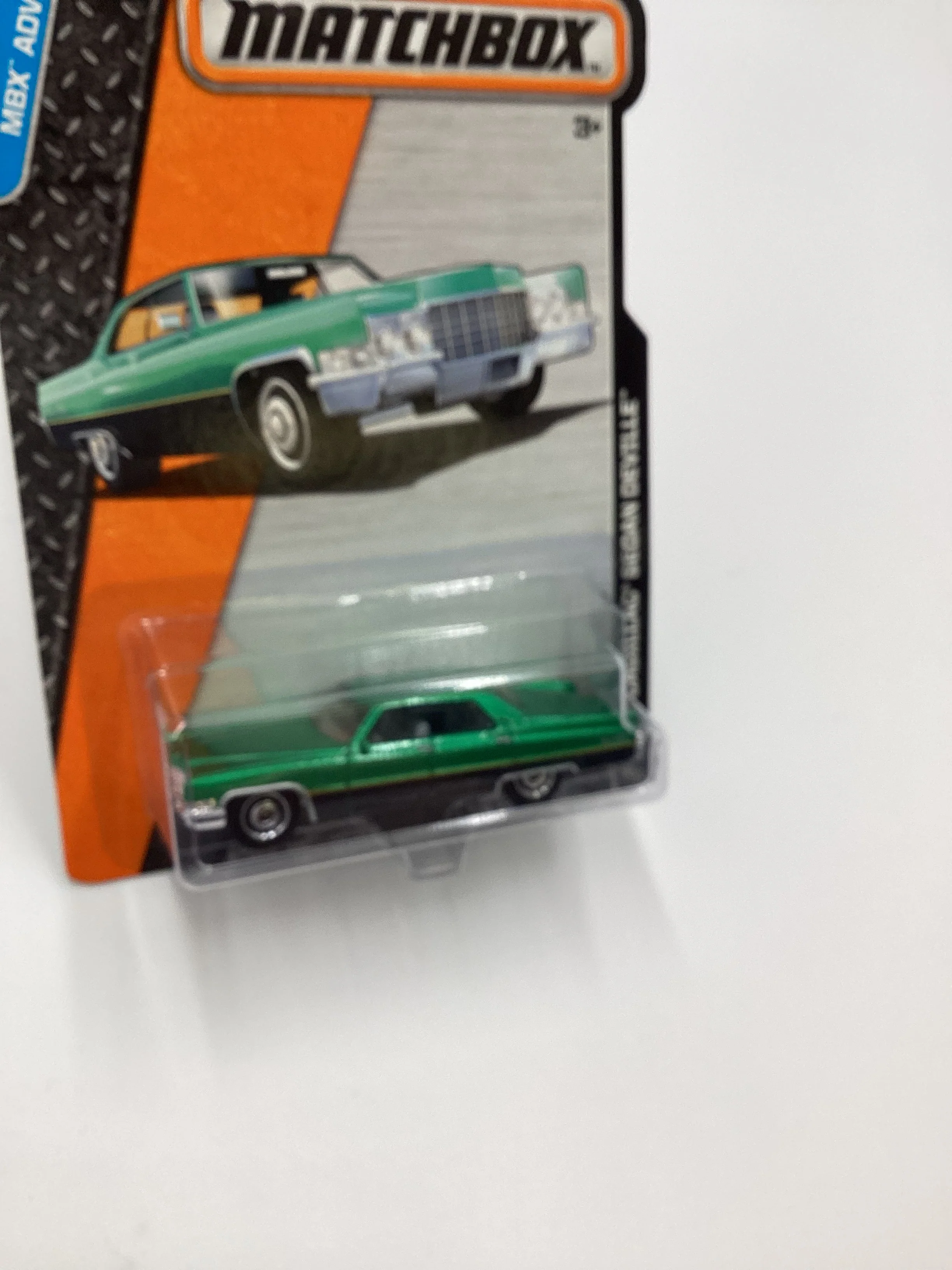 Matchbox #12 69 Cadillac Sedan Deville Green 206D - Image 5