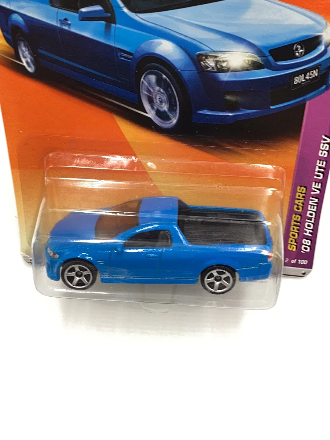 Matchbox #2 08 Holden VE UTE SSV blue 212A - Image 5
