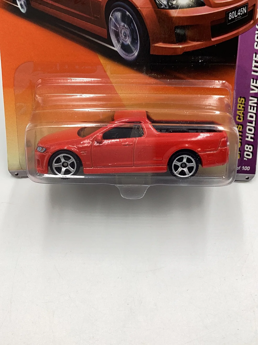 Matchbox #2 08 Holden VE UTE SSV red 212A - Image 2