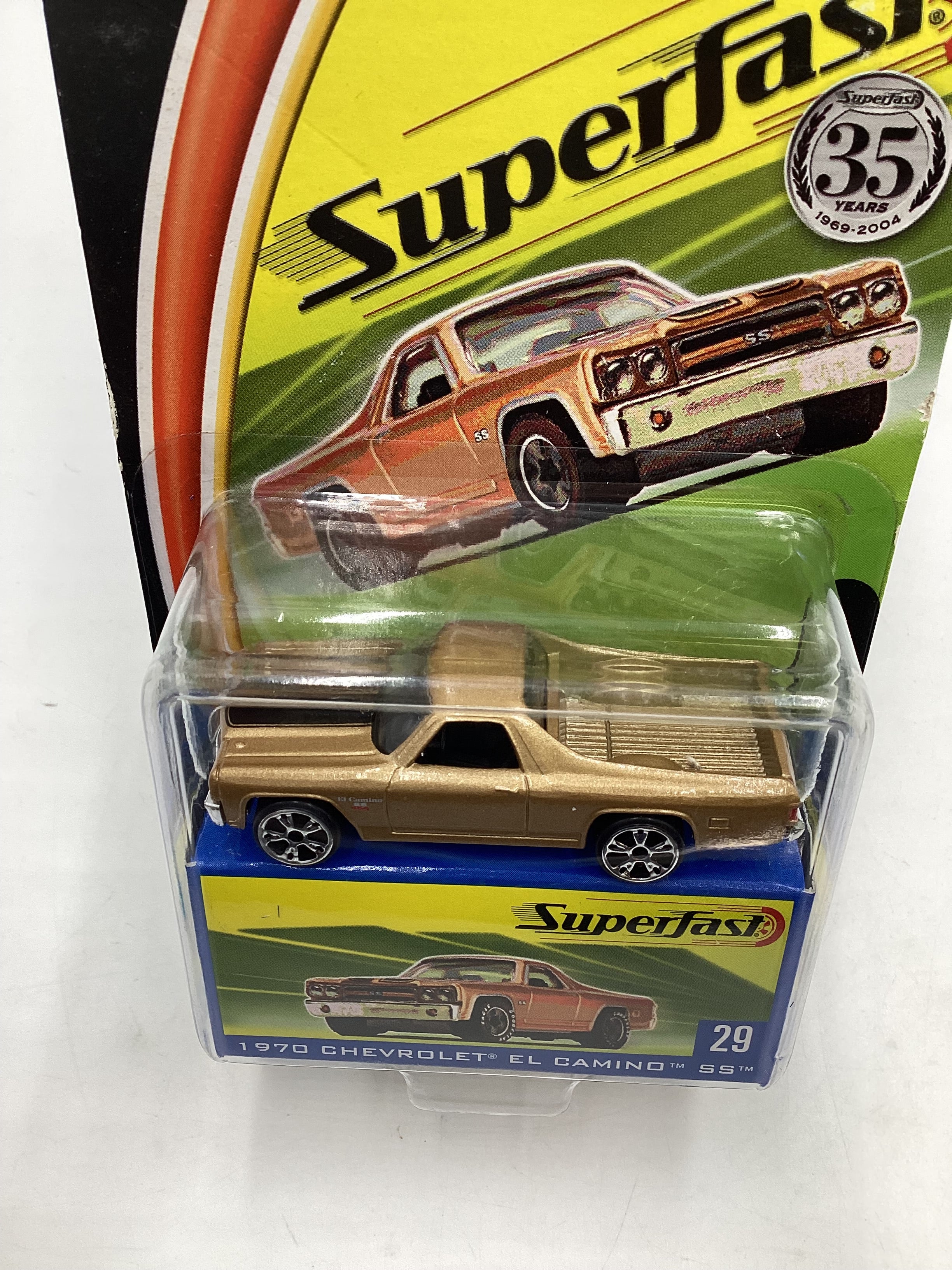 Matchbox 2004 Superfast #29 *Veins* 1970 Chevy El Camino SS 174C - Image 6