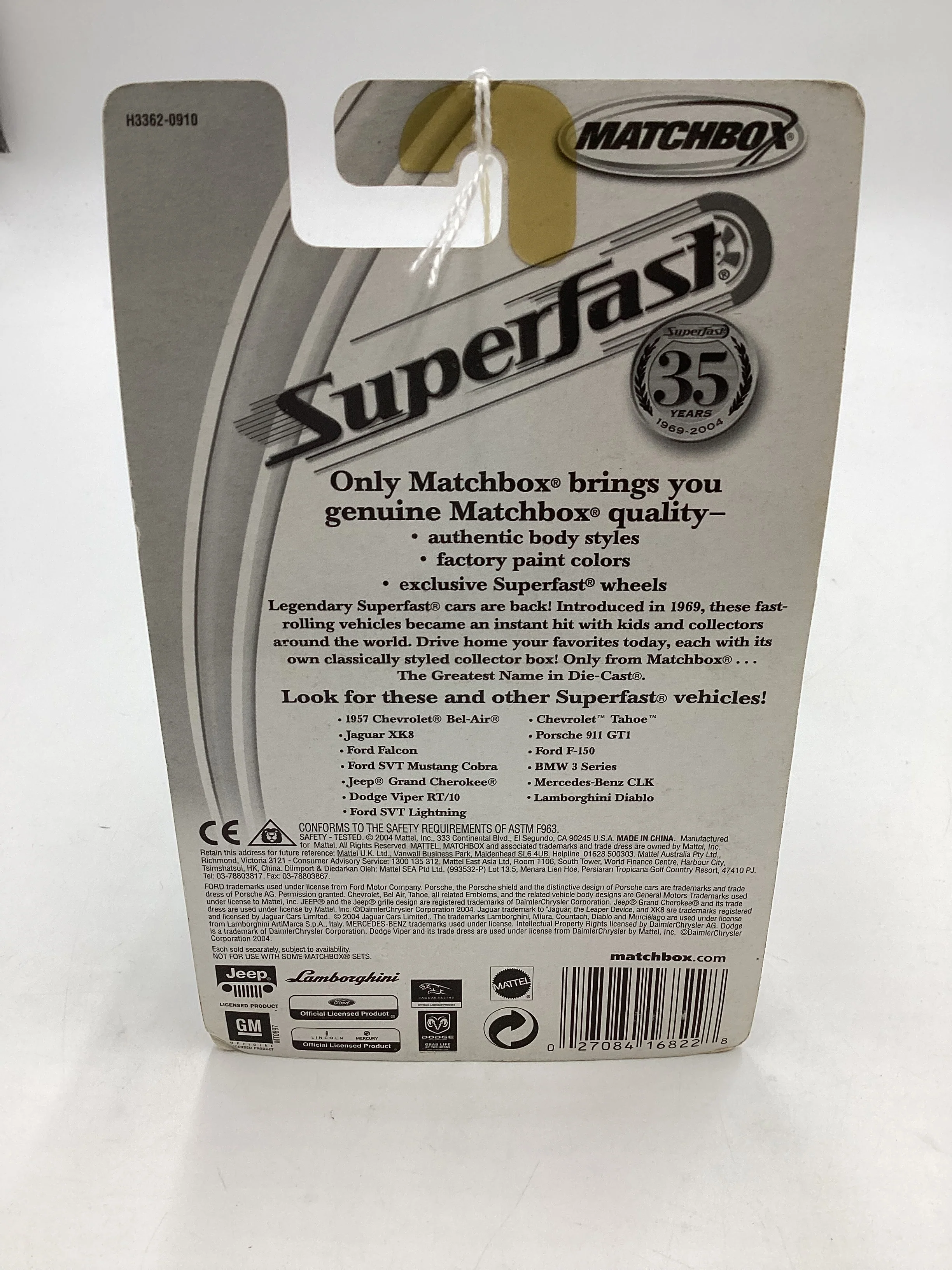Matchbox 2004 Superfast #67 Mercedes Benz CLK Red 170F - Image 7