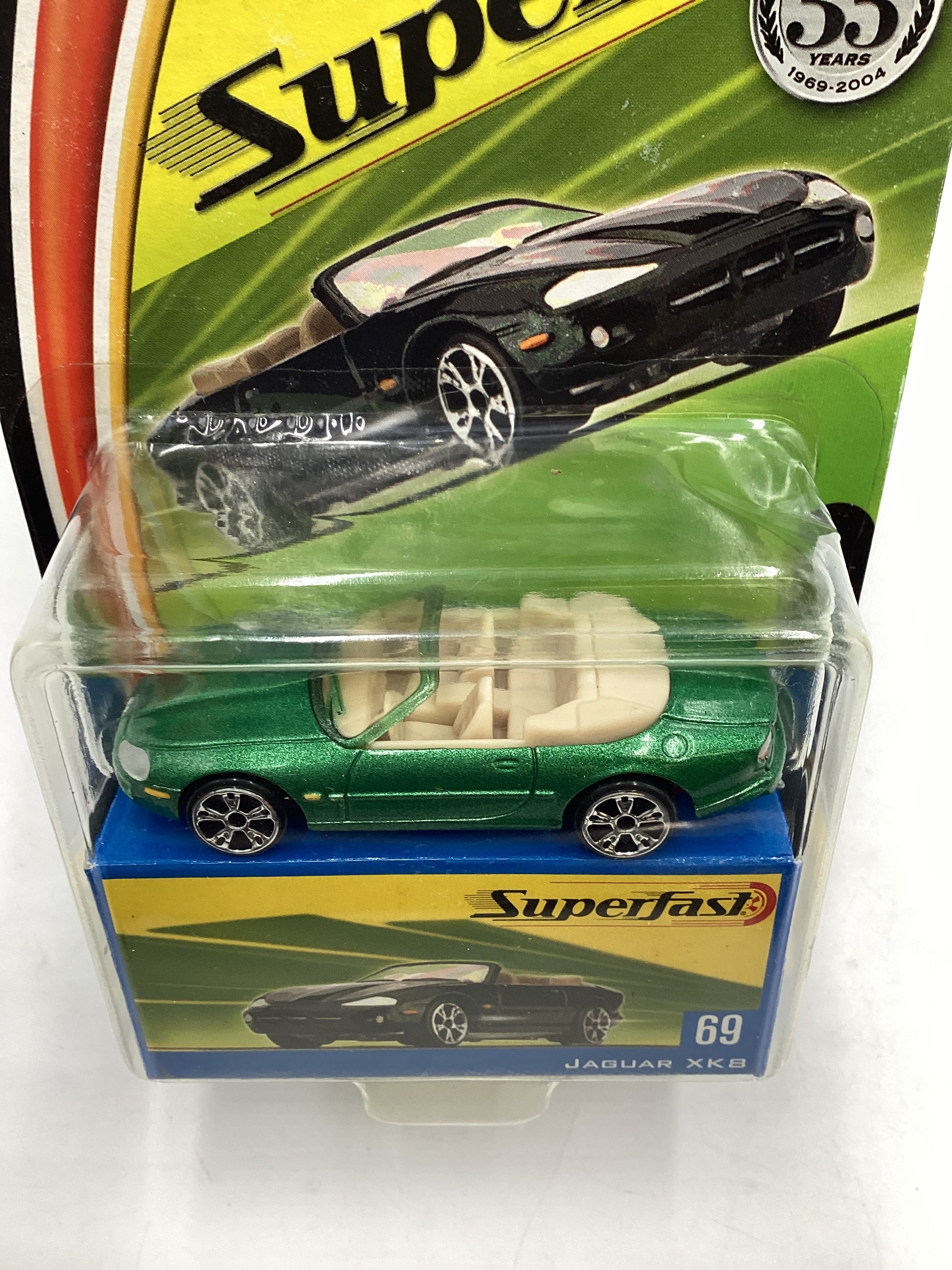 Matchbox 2004 Superfast #69 Jaguar XK8 green 170H - Image 6
