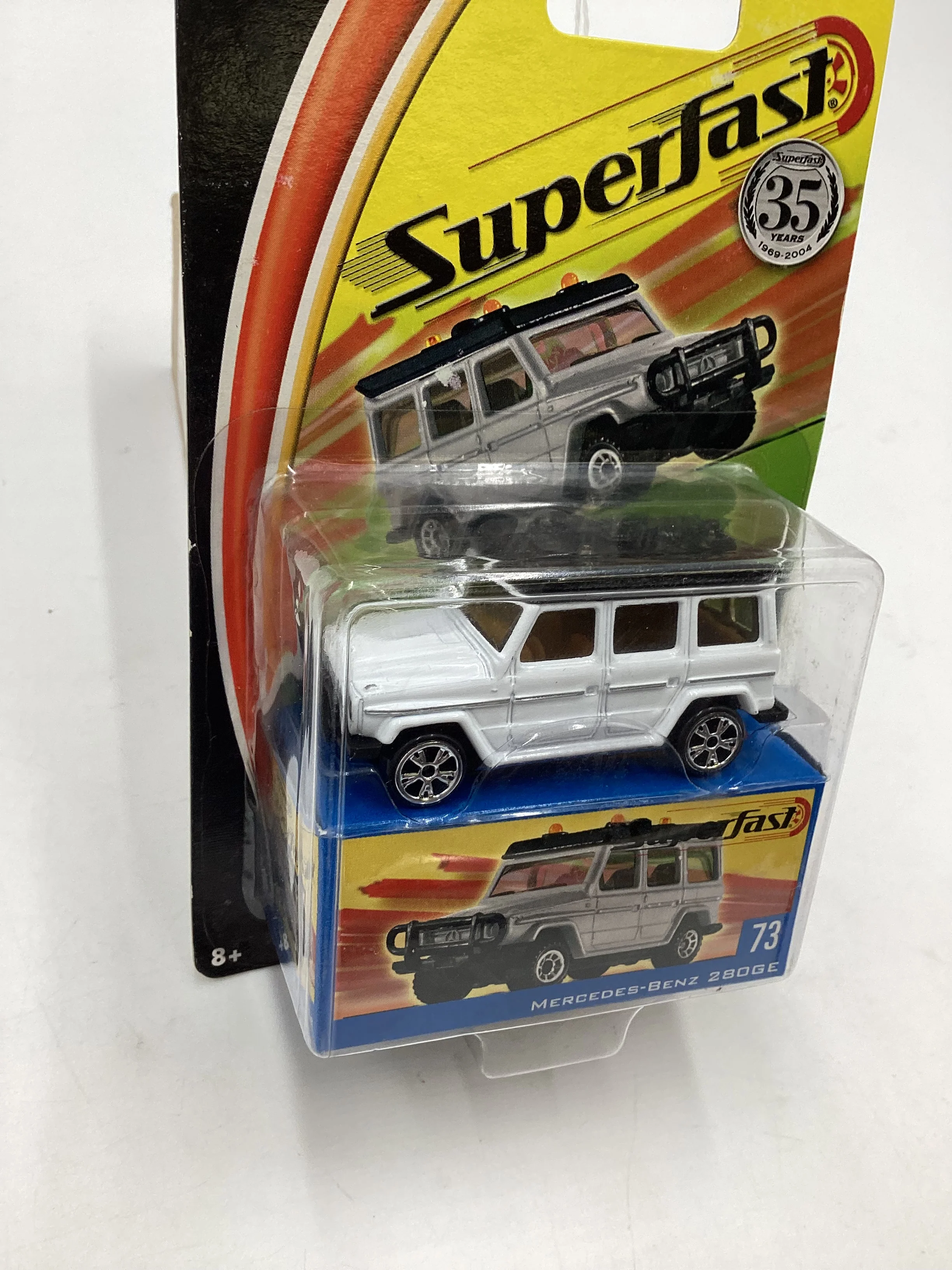 Matchbox 2004 Superfast #73 Mercedes-Benz 280GE white 171E - Image 5