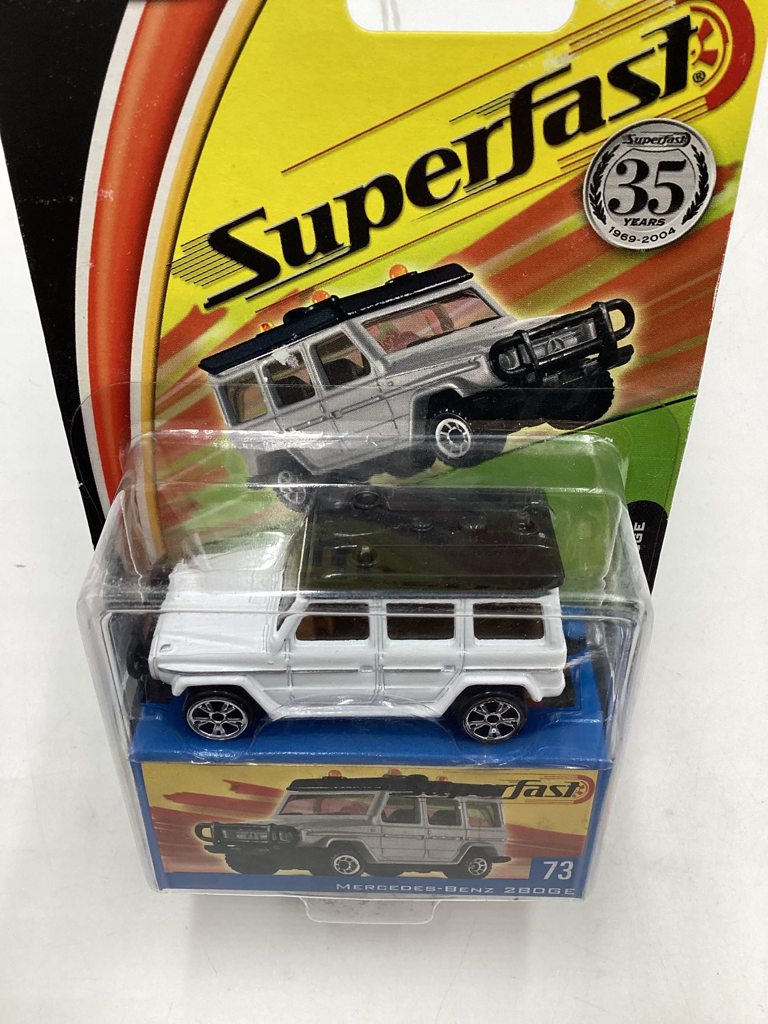 Matchbox 2004 Superfast #73 Mercedes-Benz 280GE white 171E - Image 6