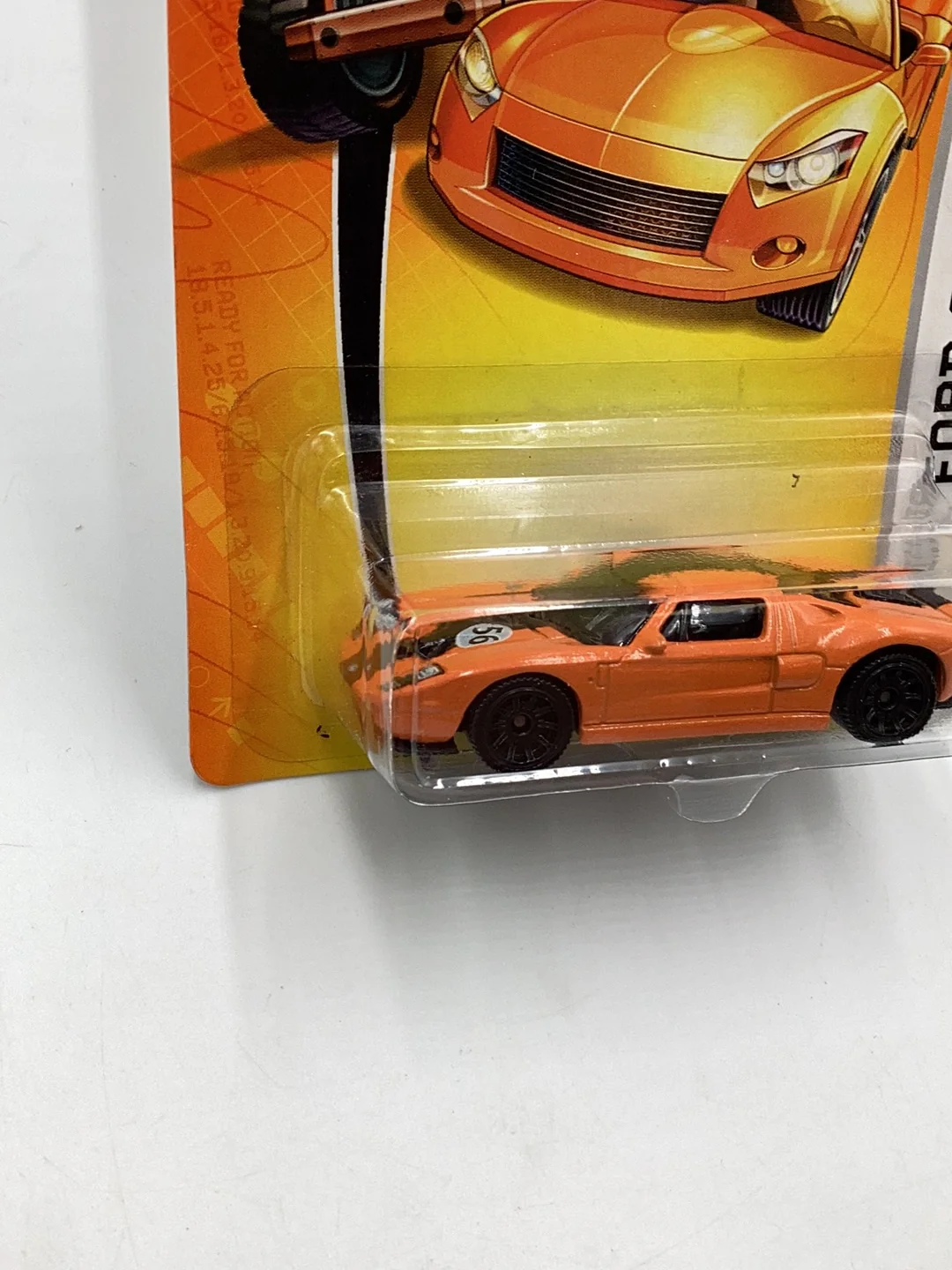 Matchbox 2007 #13 Ford GT orange 205B - Image 3