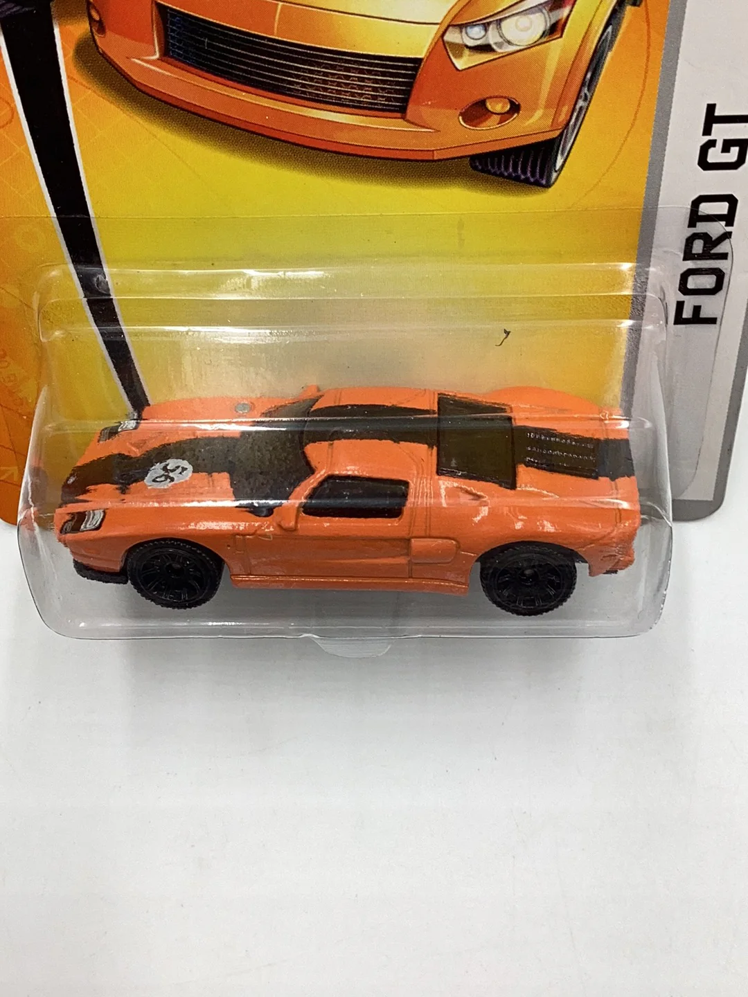 Matchbox 2007 #13 Ford GT orange 205B - Image 5