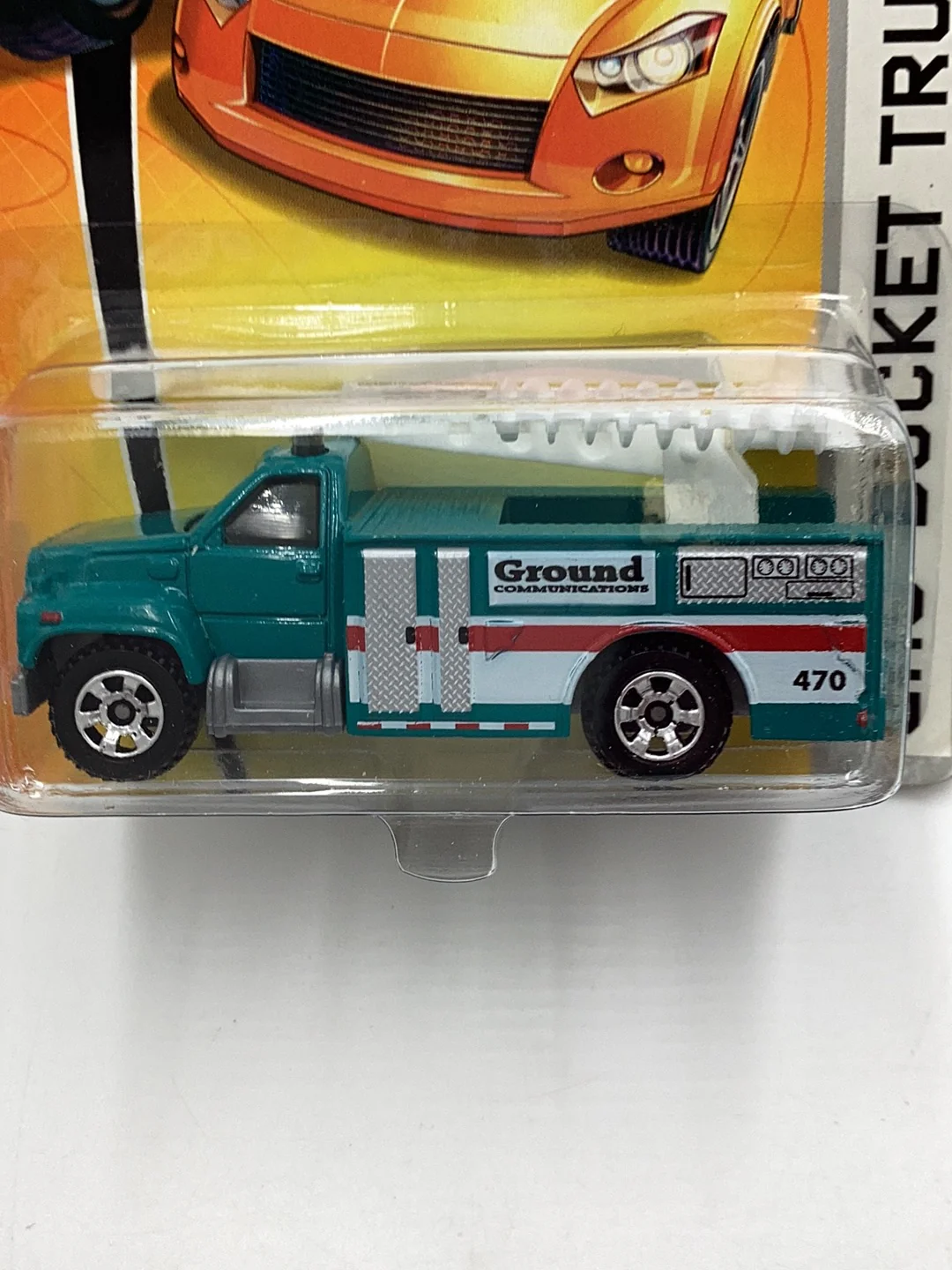 Matchbox 2007 #75 GMC Bucket Truck 52D - Image 2