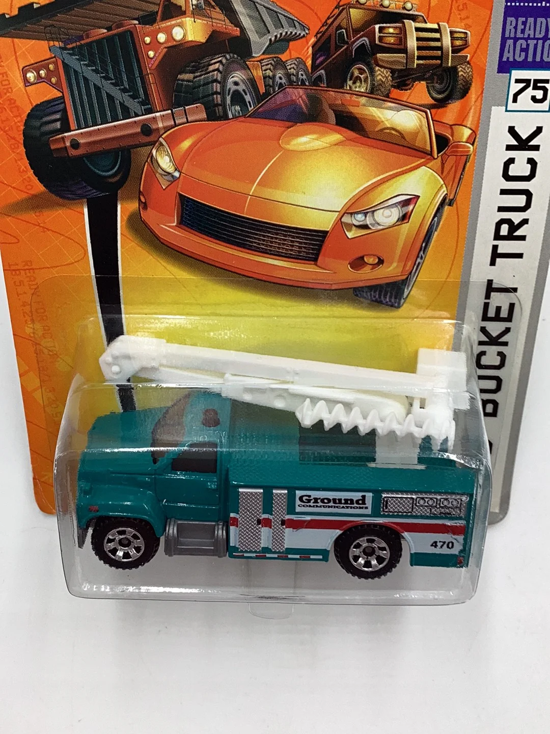 Matchbox 2007 #75 GMC Bucket Truck 52D - Image 5