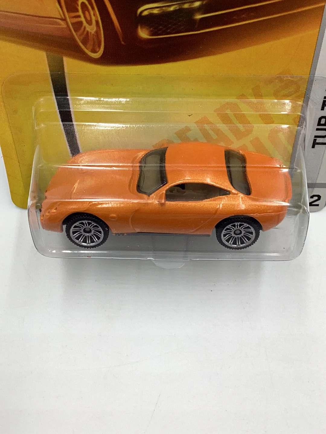 Matchbox 2008 #22 TVR Tuscan S orange 207C - Image 5