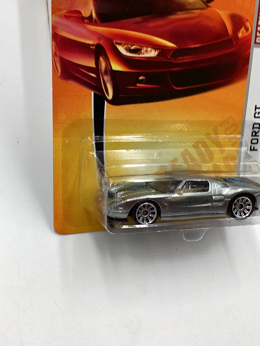 Matchbox 2009 #18 Ford GT silver 19D - Image 3