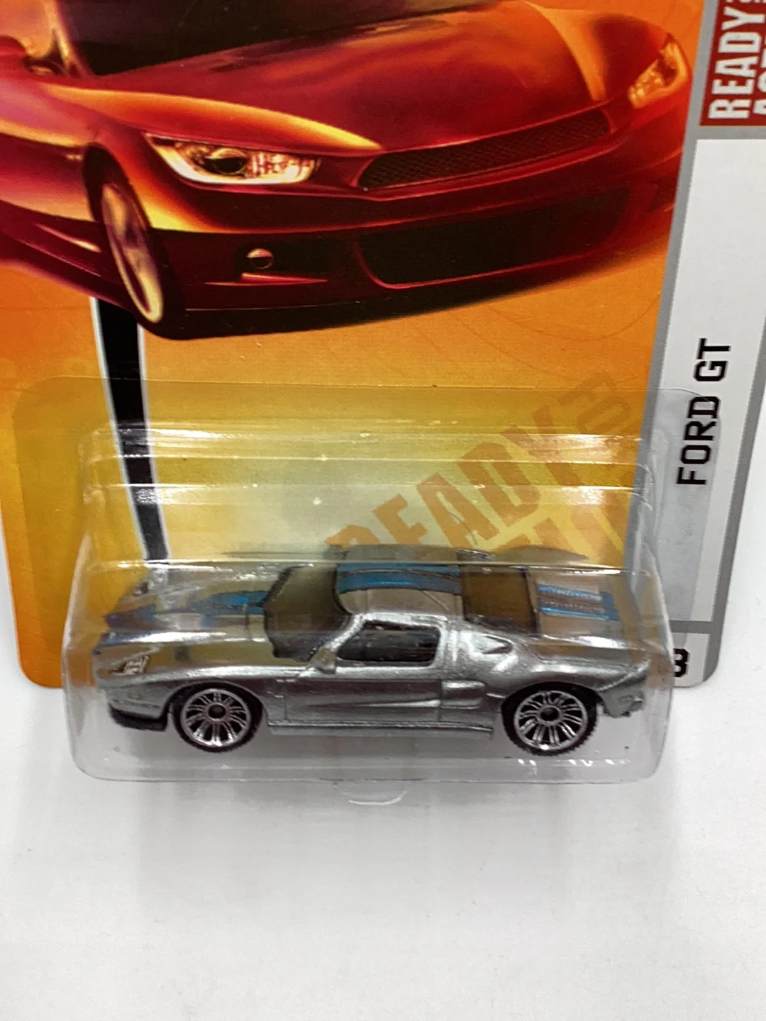 Matchbox 2009 #18 Ford GT silver 19D - Image 5