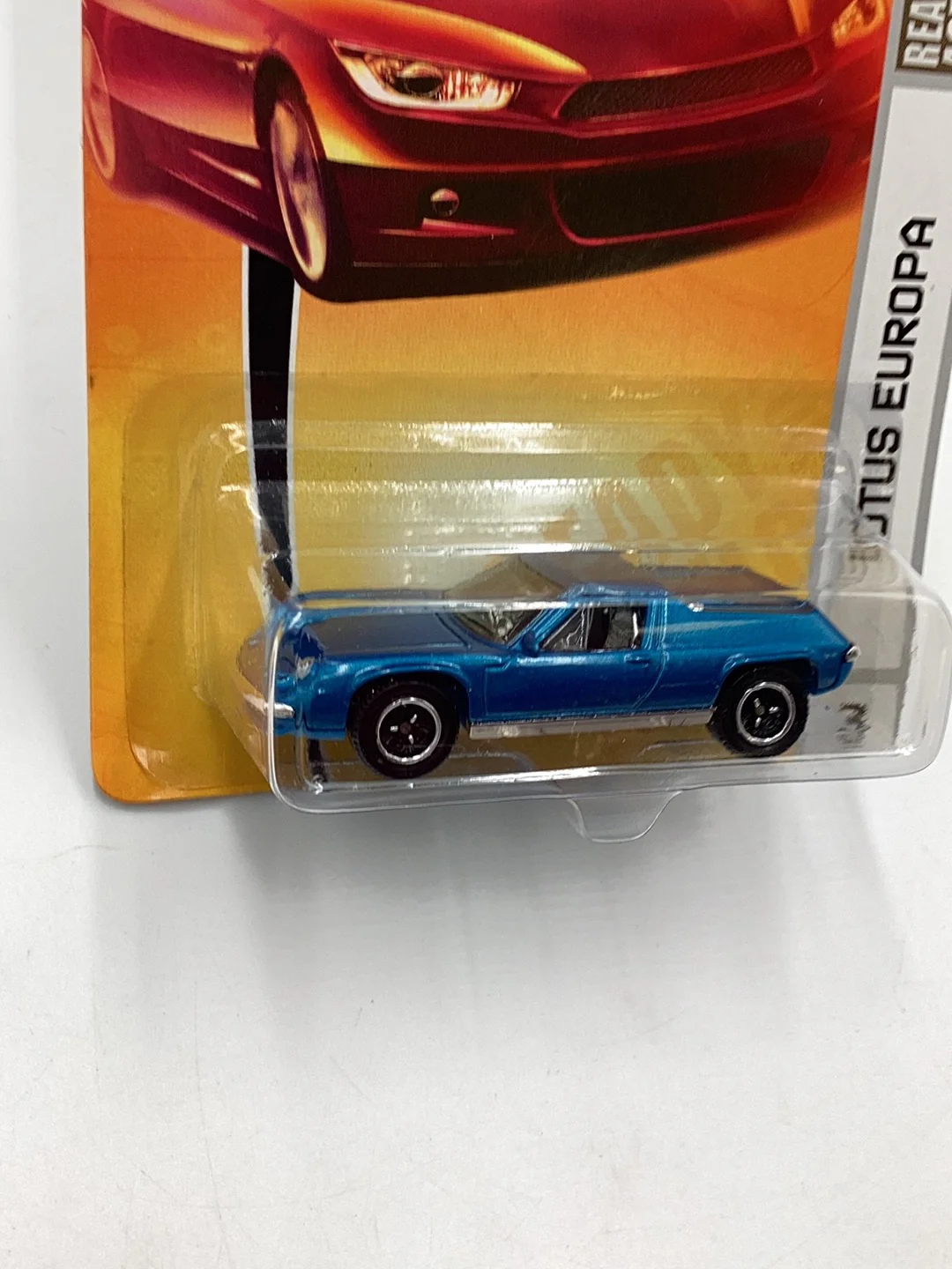 Matchbox 2009 #3 Lotus Europa blue 207A - Image 3