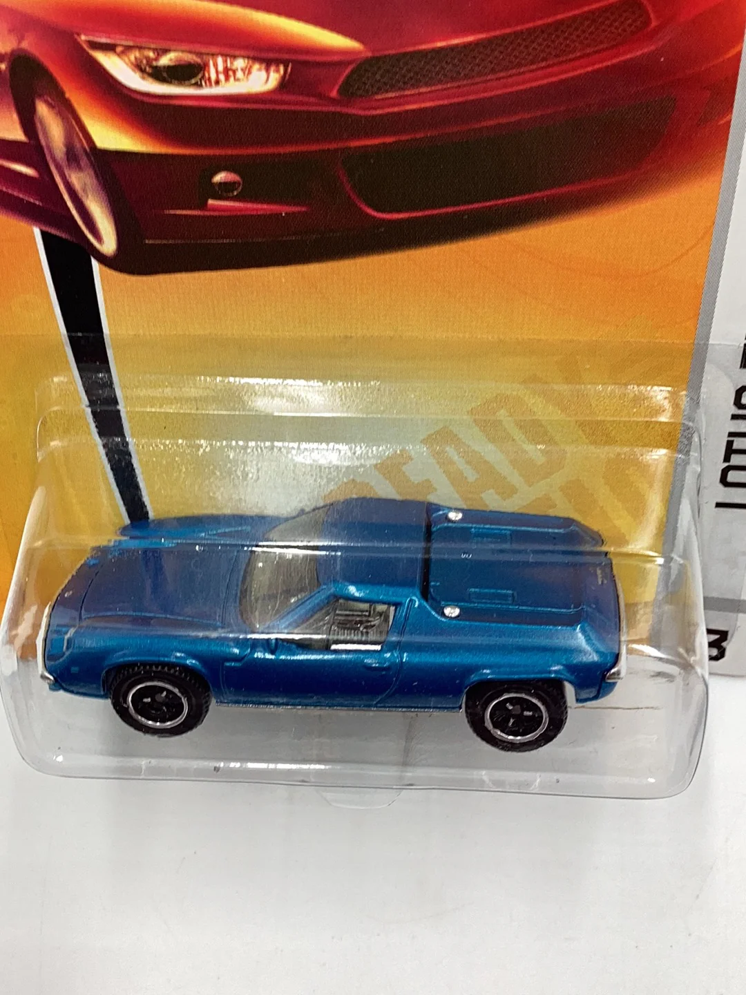 Matchbox 2009 #3 Lotus Europa blue 207A - Image 5