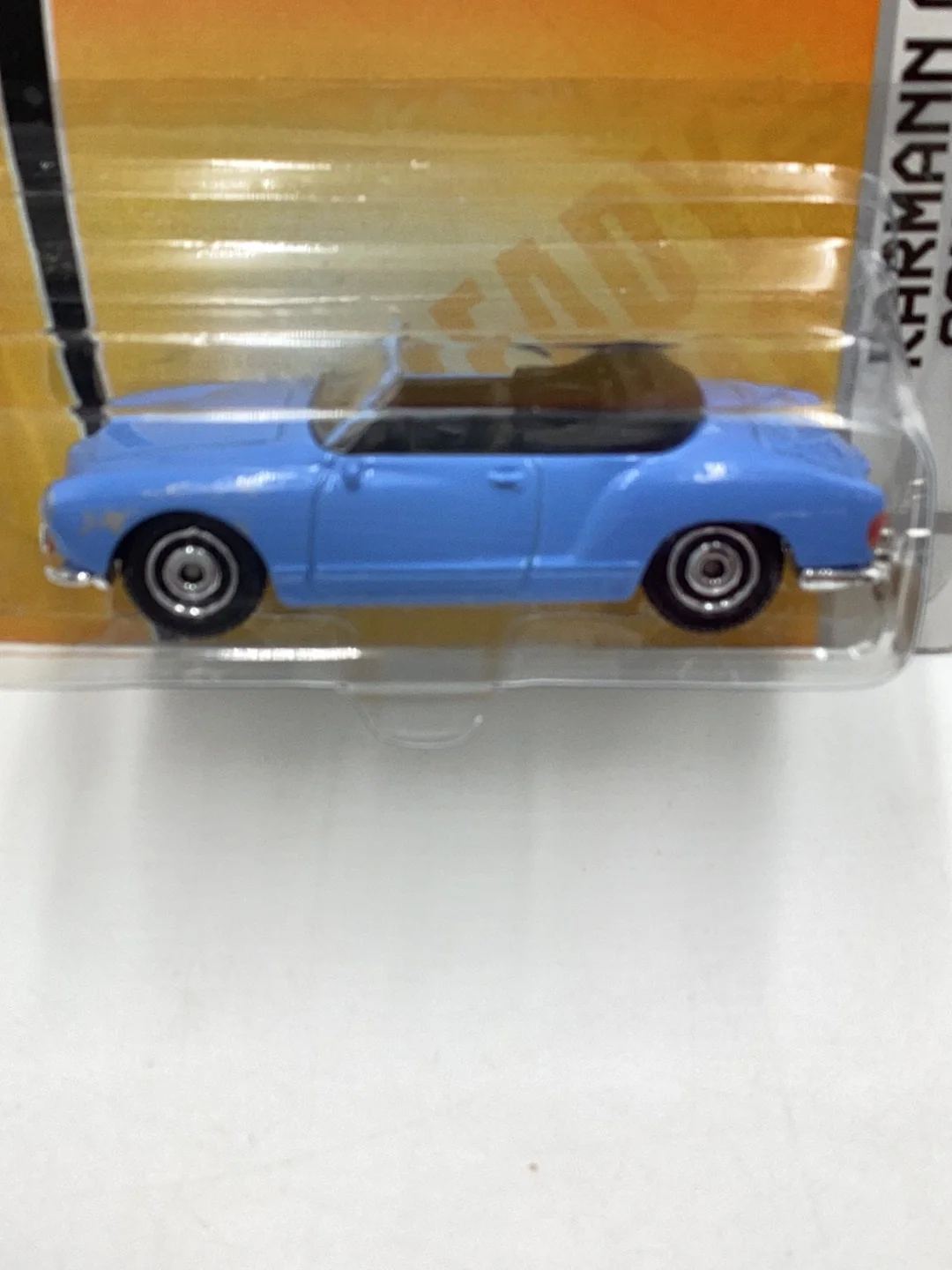 Matchbox 2009 #4 Karmann Ghia Convertible Lt Blue 96i - Image 2