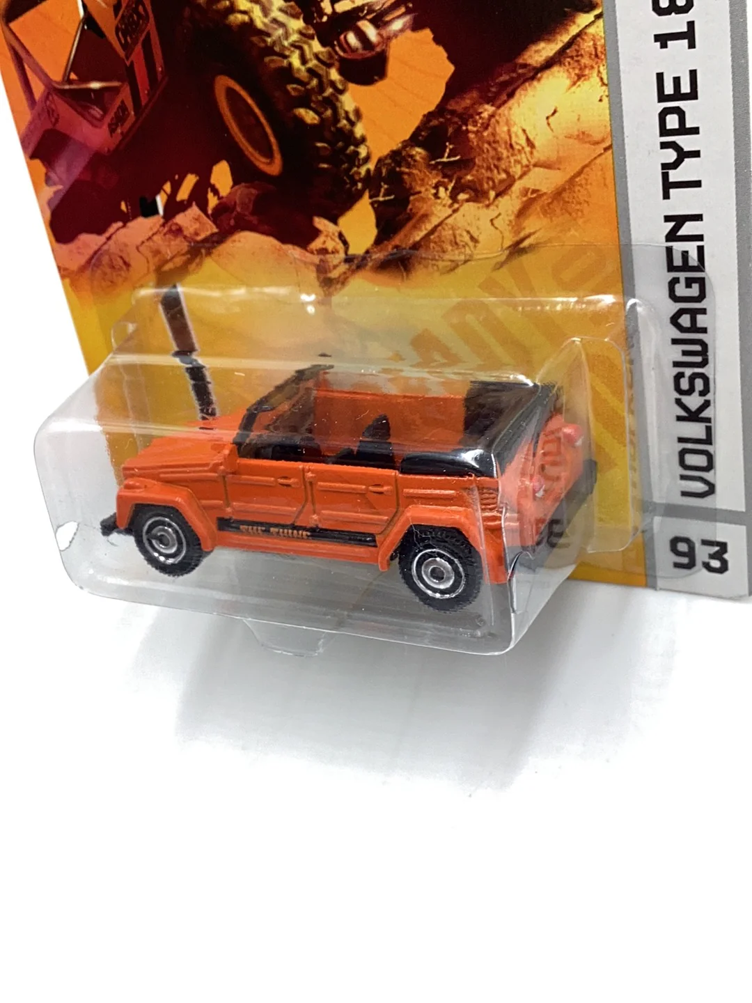 Matchbox 2009 #93 Volkswagen Type 181 orange 96H - Image 4