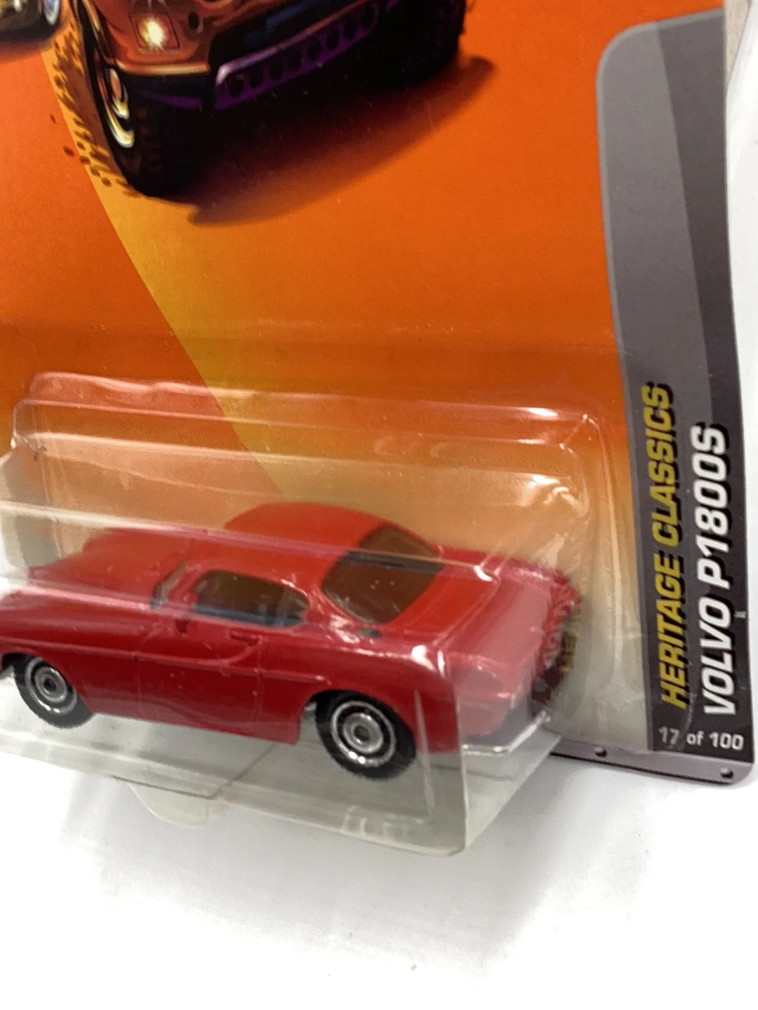 Matchbox 2010 #17 67 Volvo P1800S red 91D - Image 4