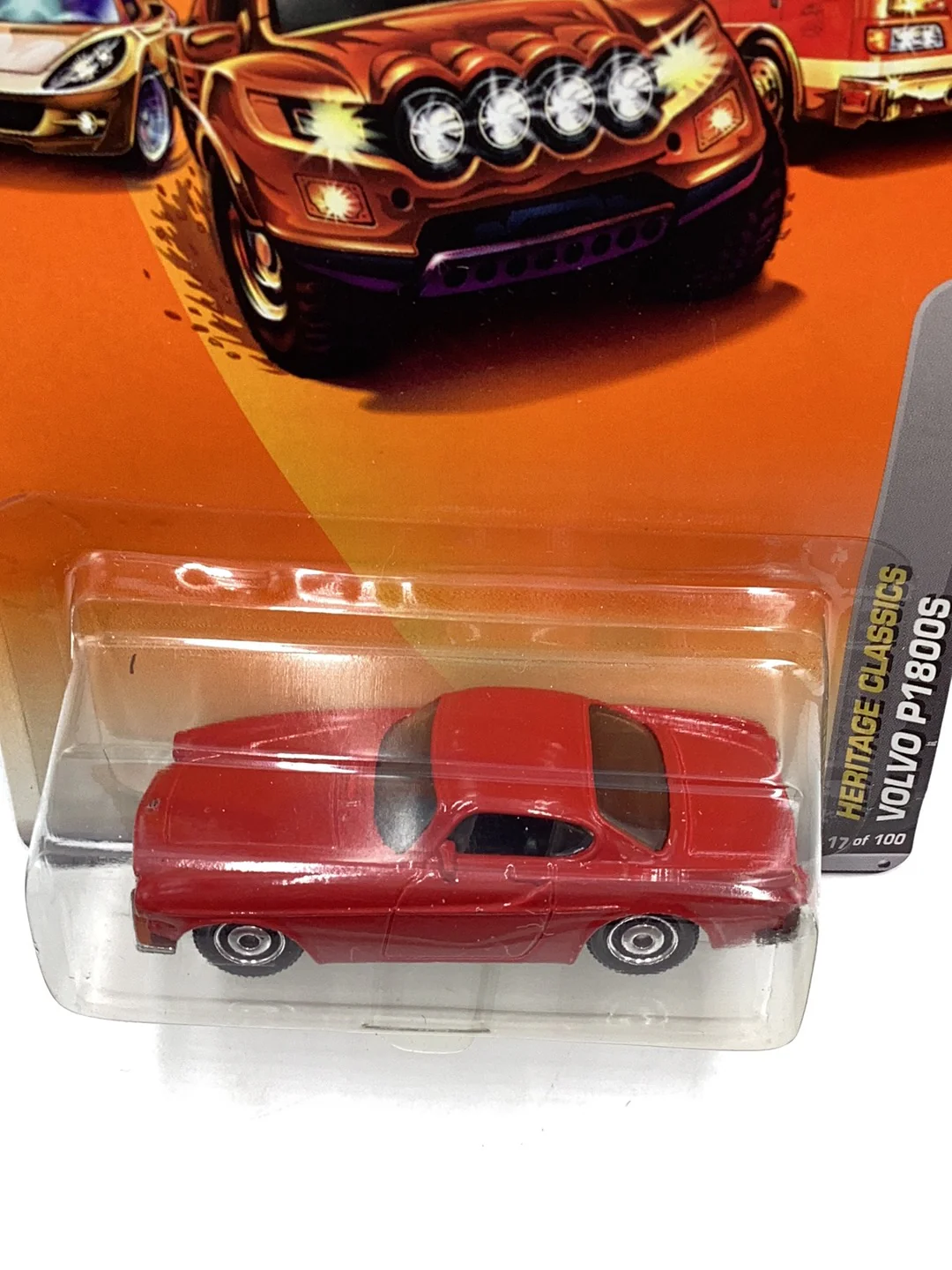 Matchbox 2010 #17 67 Volvo P1800S red 91D - Image 5