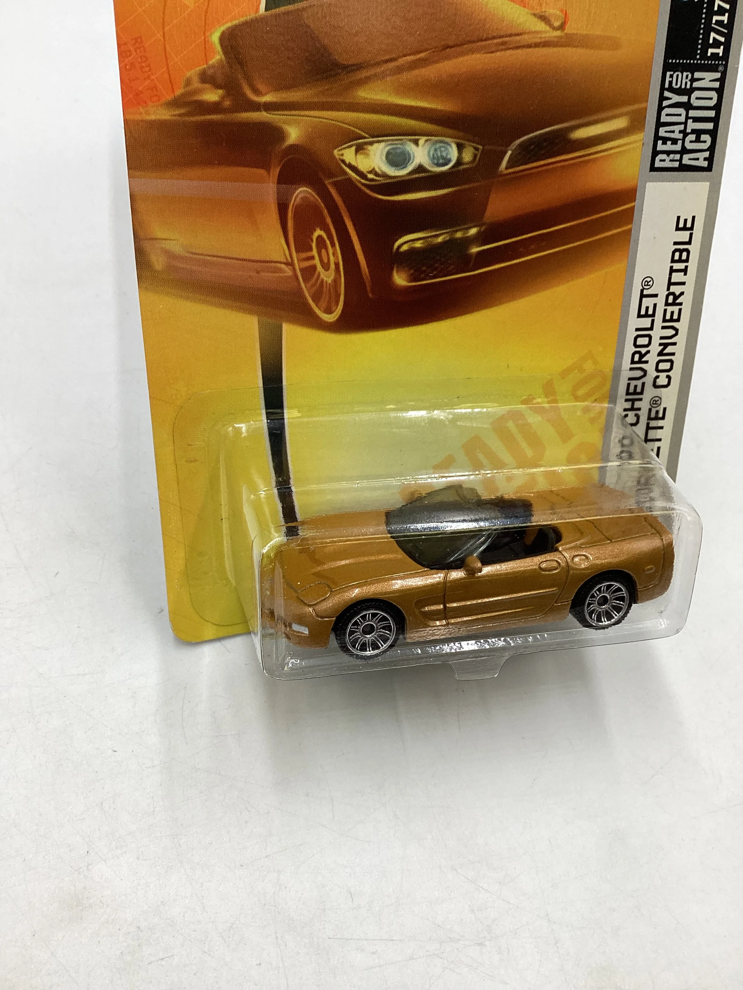 Matchbox #25 00 Chevrolet Corvette Convertible Brown 206D - Image 5