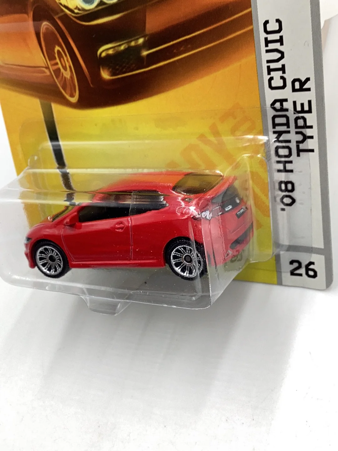 Matchbox #26 08 Honda Civic Type R red 210A - Image 4