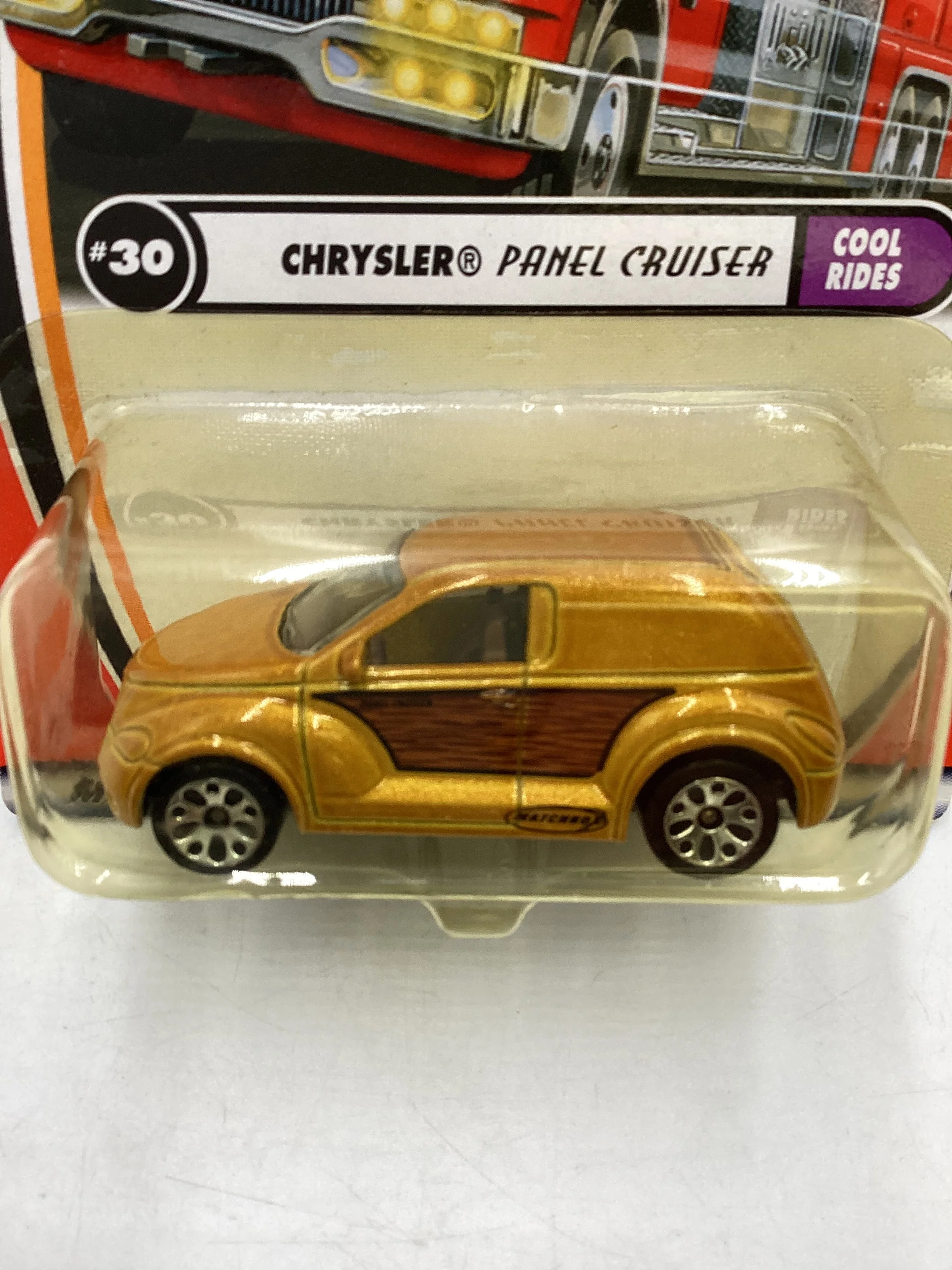 Matchbox #30 MBX Cool Rides Chrysler Panel Cruiser Gold 208F - Image 3
