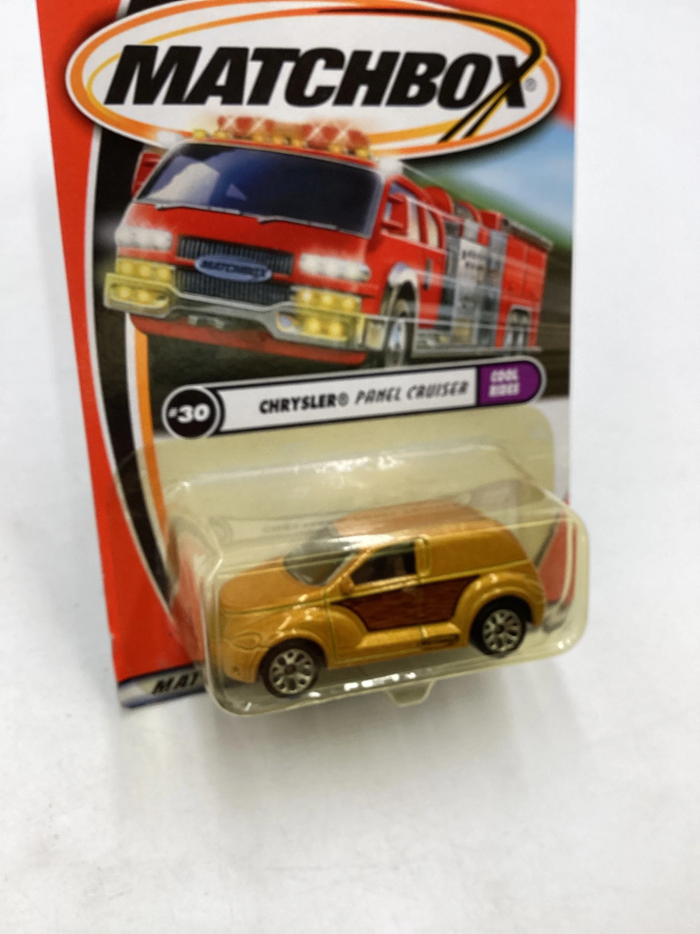Matchbox #30 MBX Cool Rides Chrysler Panel Cruiser Gold 208F - Image 5