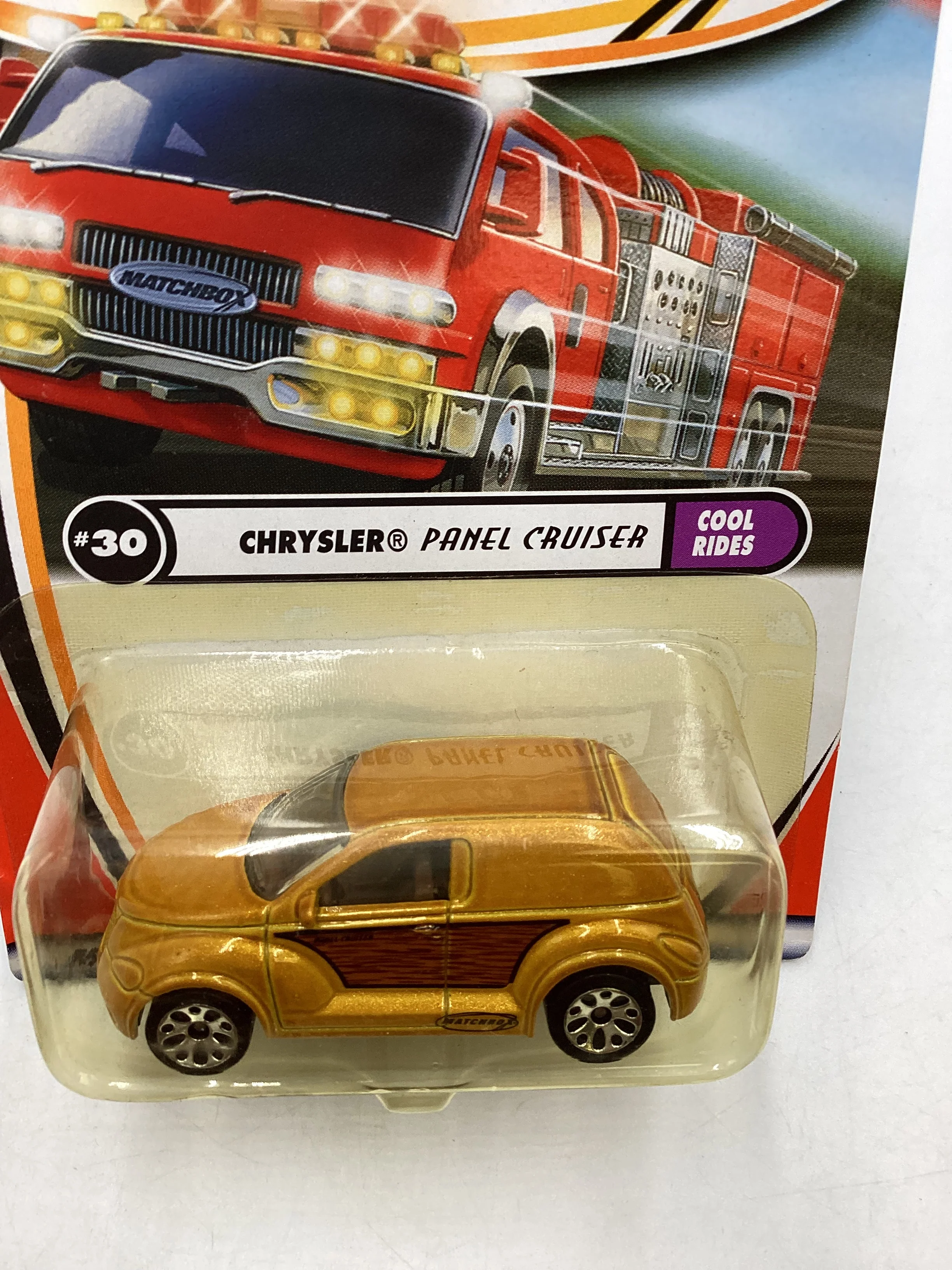 Matchbox #30 MBX Cool Rides Chrysler Panel Cruiser Gold 208F - Image 6